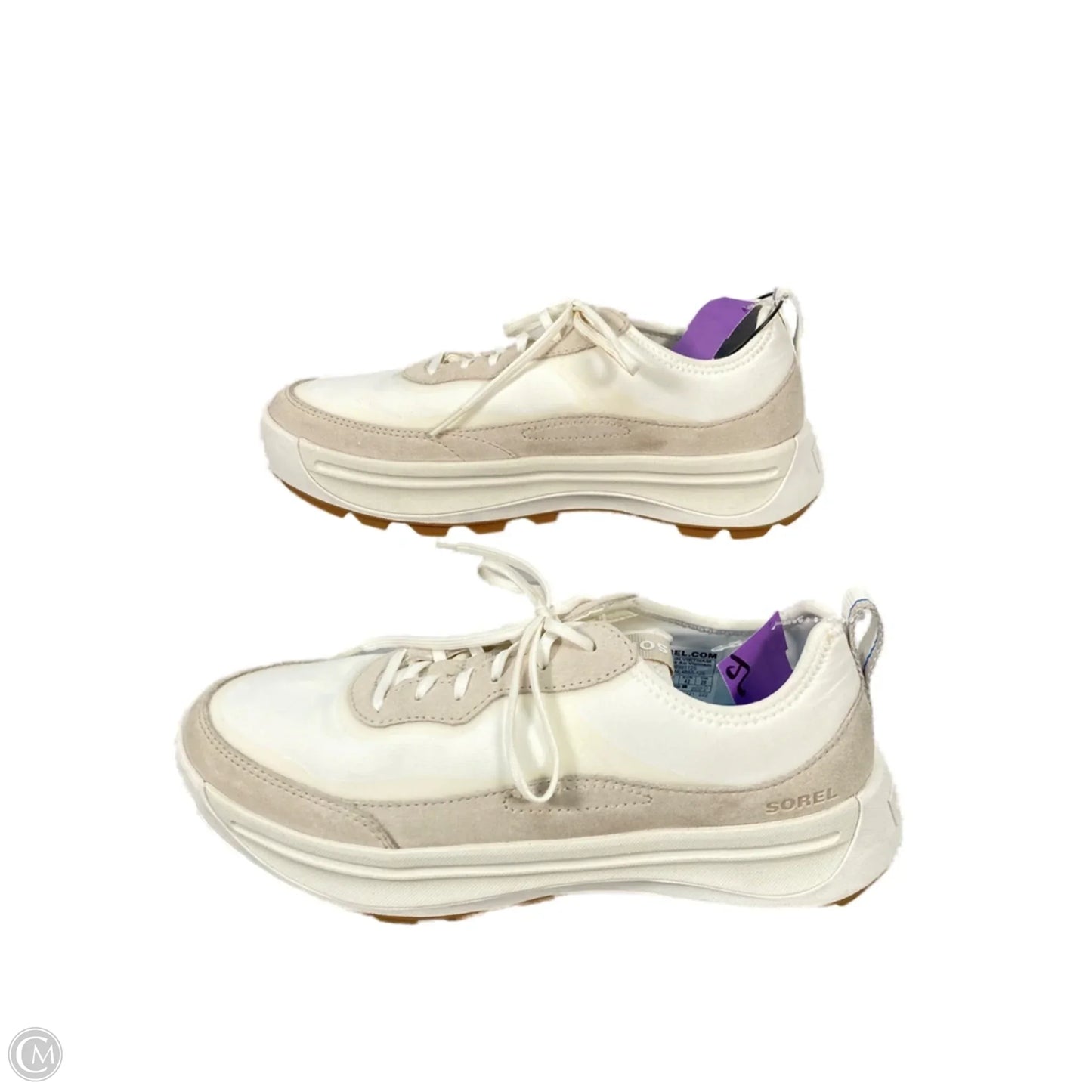Shoes Sneakers By Sorel In Blue & Cream, Size: 11