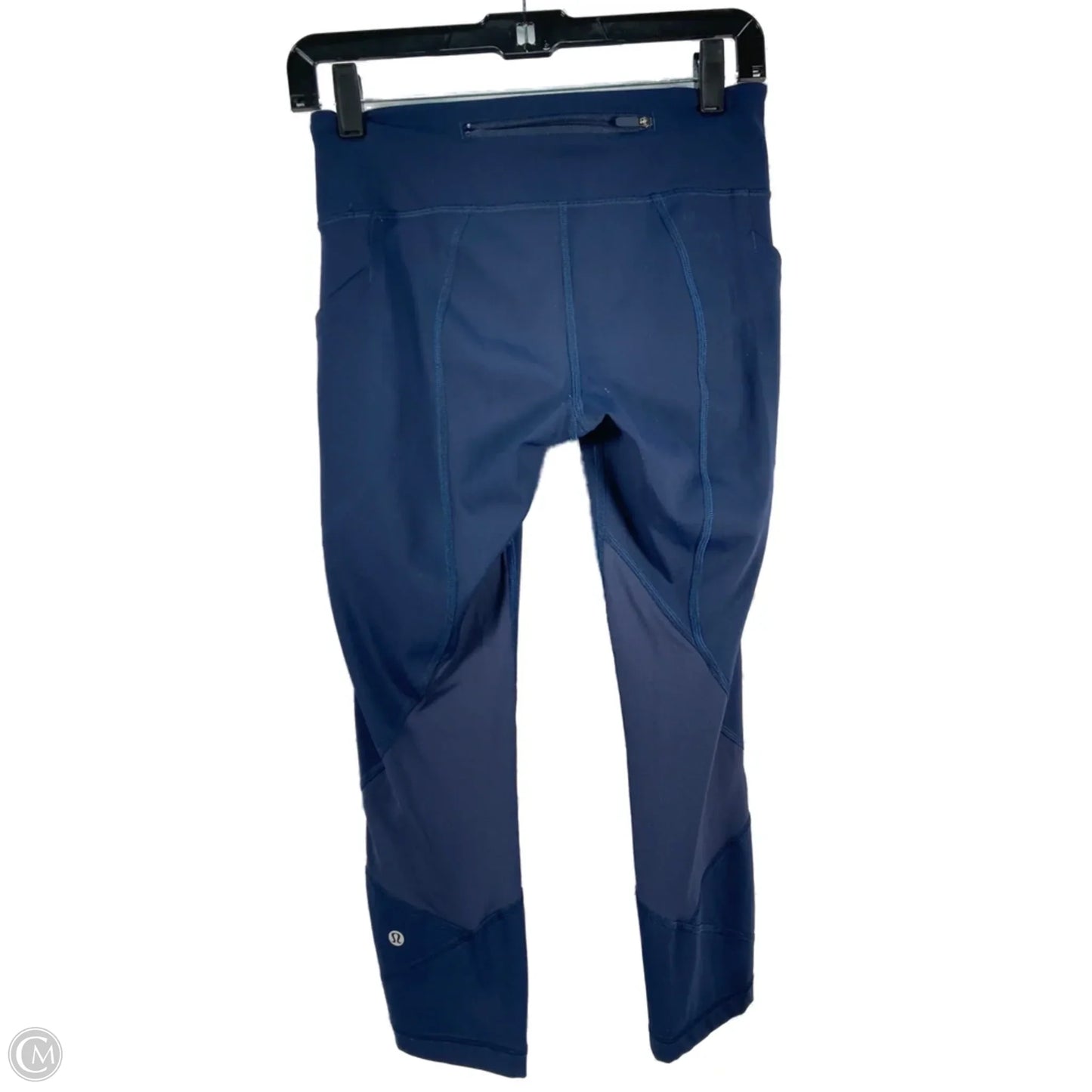 Athletic Capris By Lululemon In Blue, Size: S