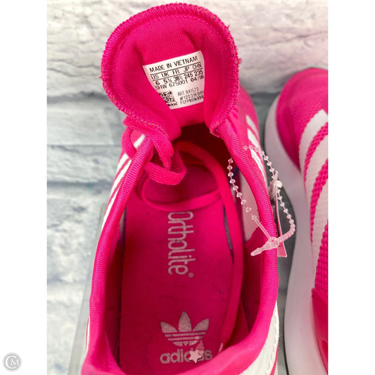 Shoes Sneakers By Adidas In Pink & White, Size: 8