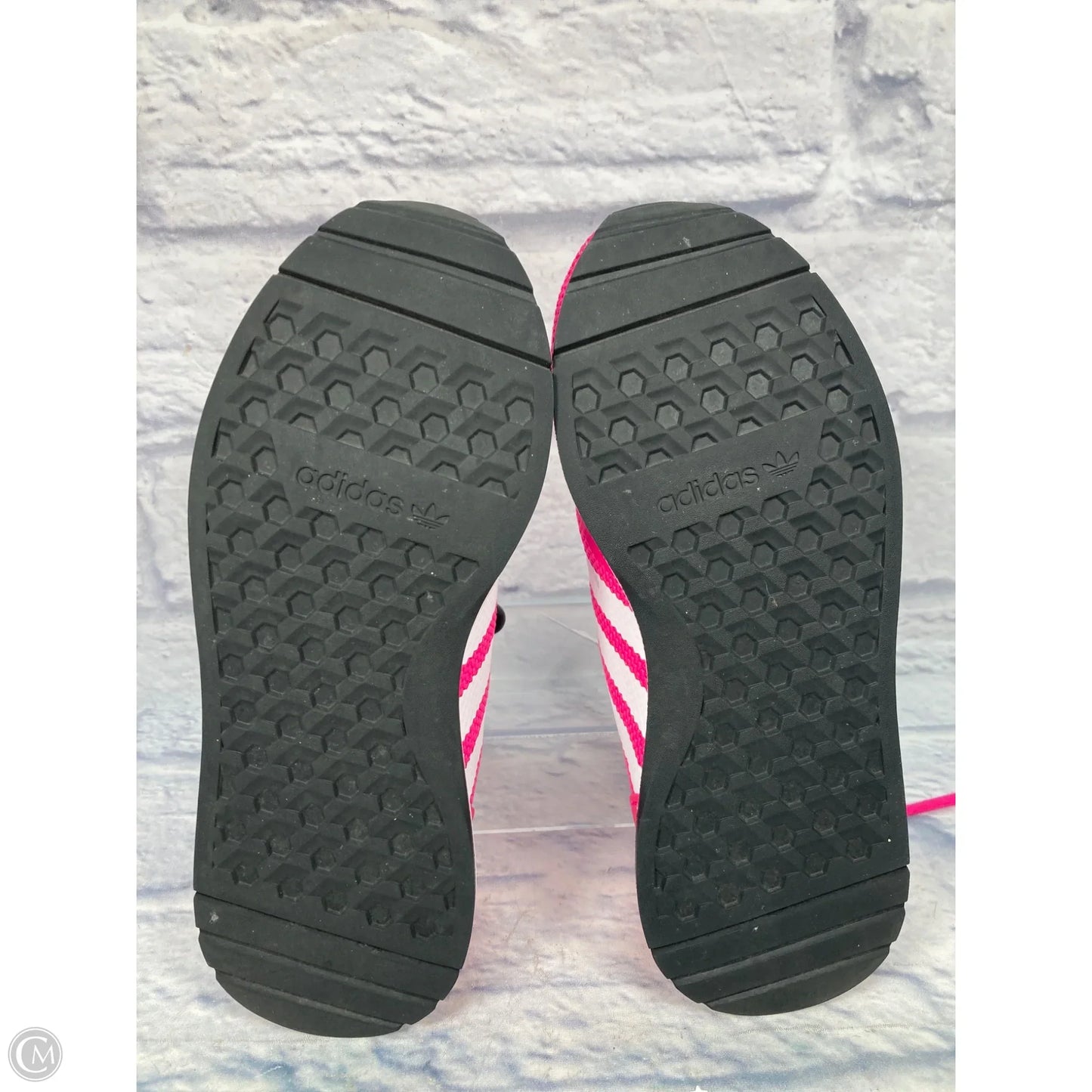 Shoes Sneakers By Adidas In Pink & White, Size: 8
