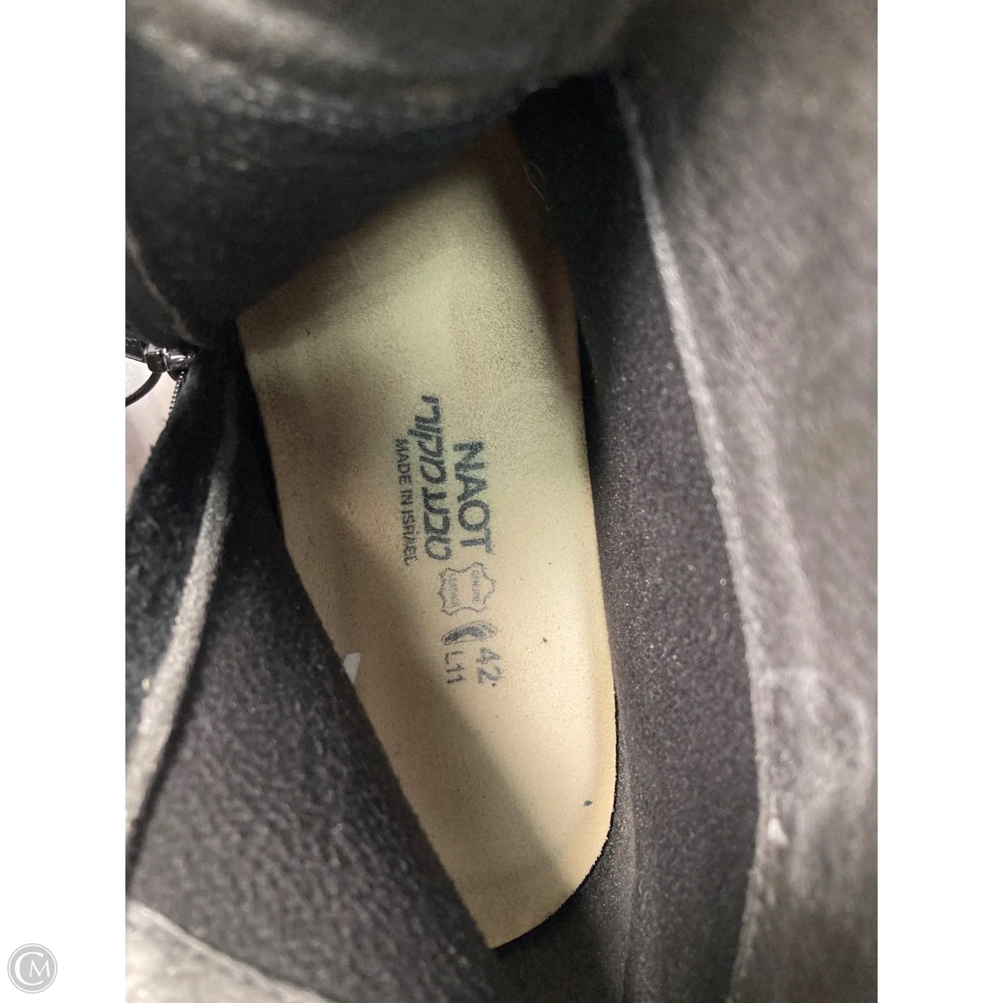 Boots Ankle Flats By Naot In Black, Size: 11