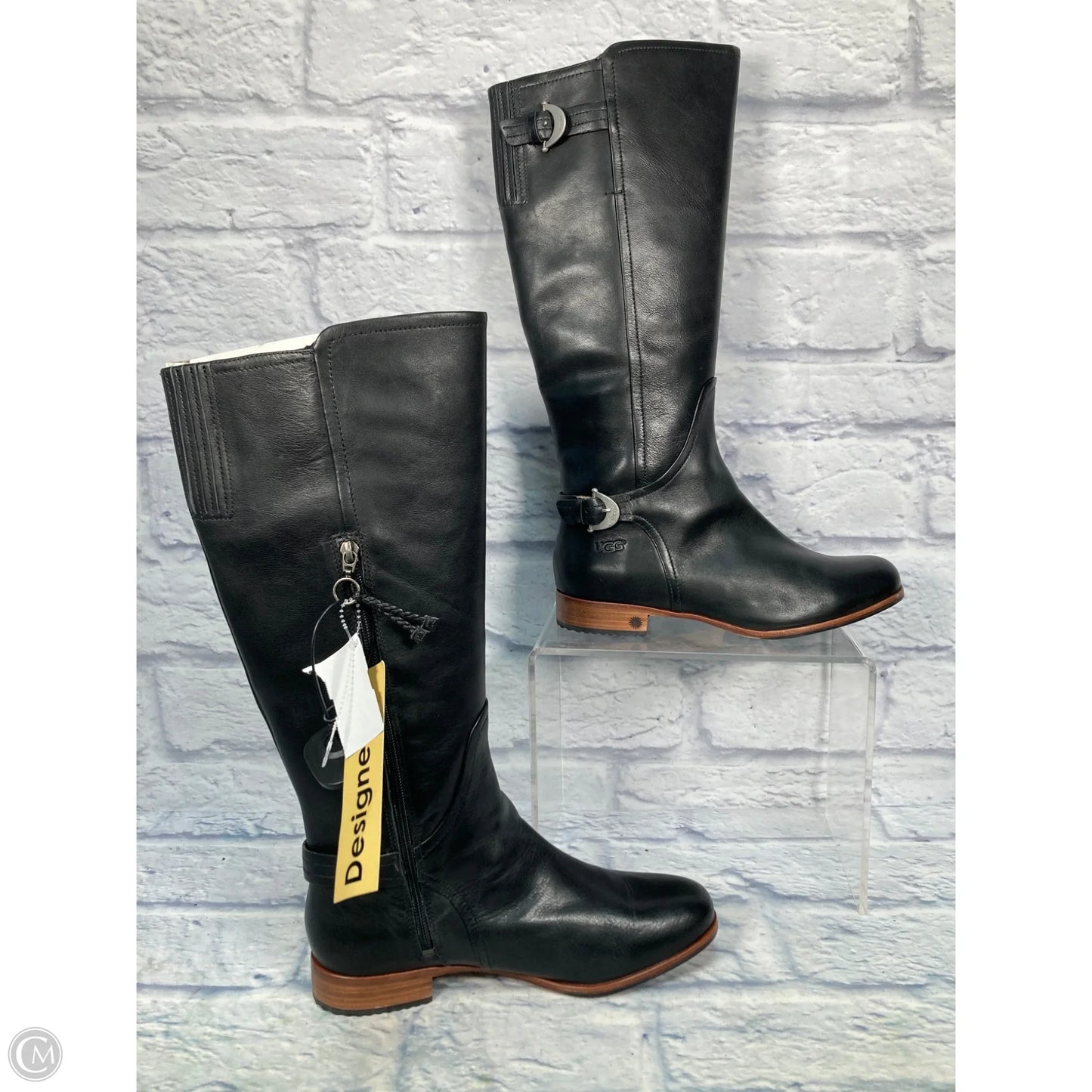 Boots Designer By Ugg In Black, Size: 10