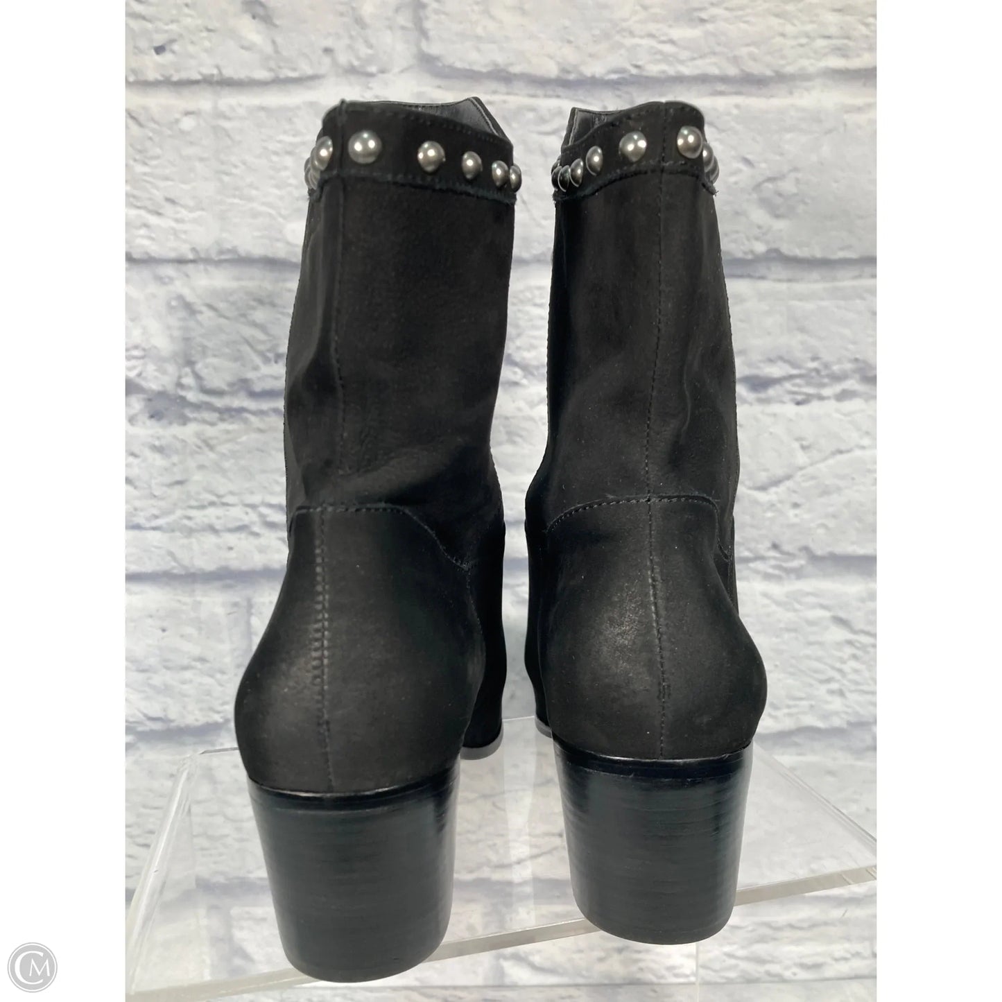 Boots Ankle Heels By Sam Edelman In Black, Size: 8
