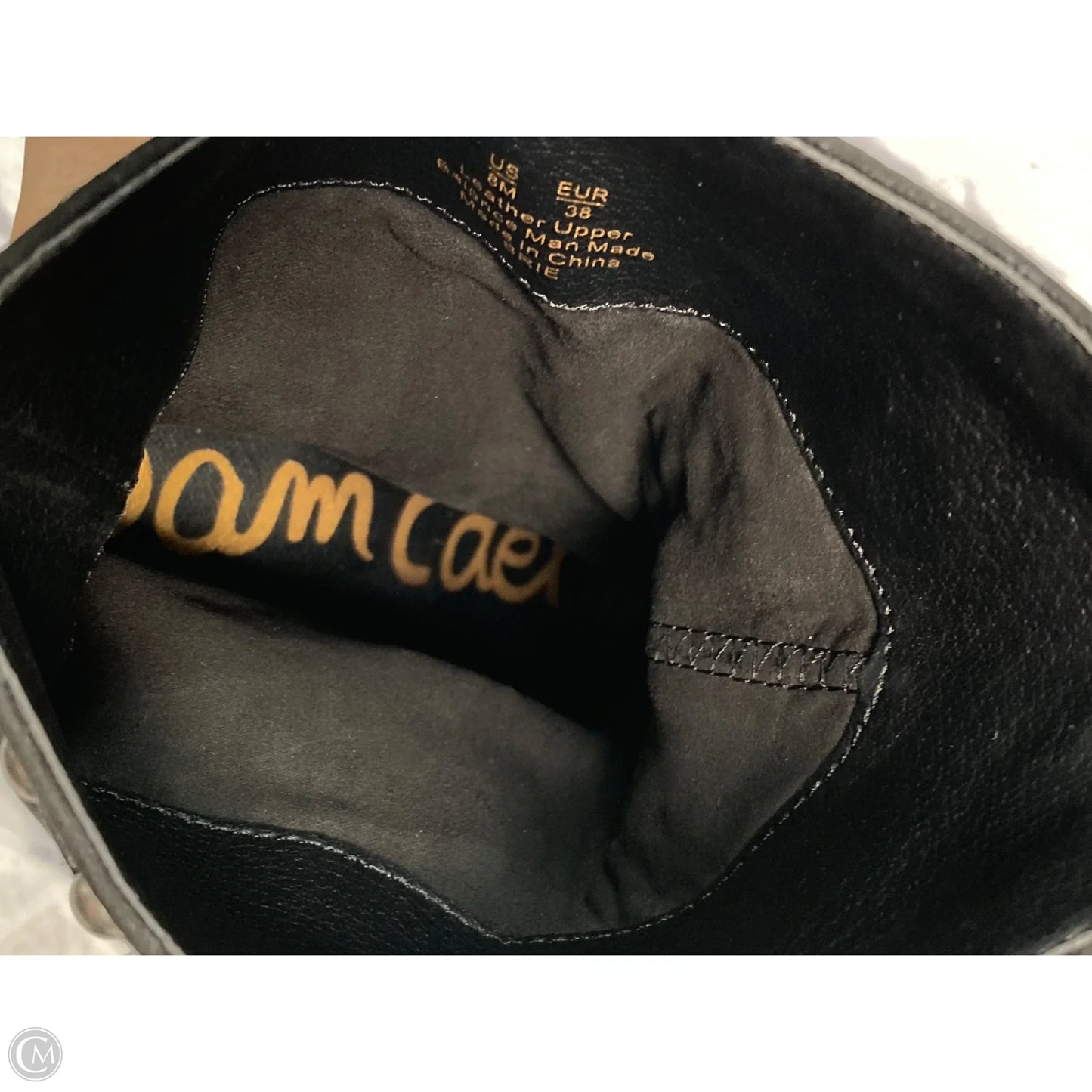 Boots Ankle Heels By Sam Edelman In Black, Size: 8