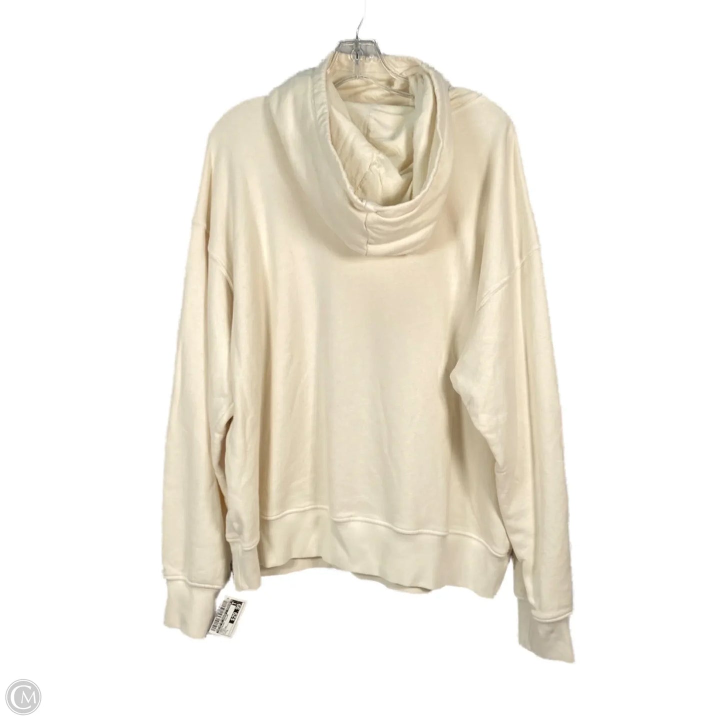 Sweatshirt Collar By Velvet By Graham & Spencer In Cream, Size: L