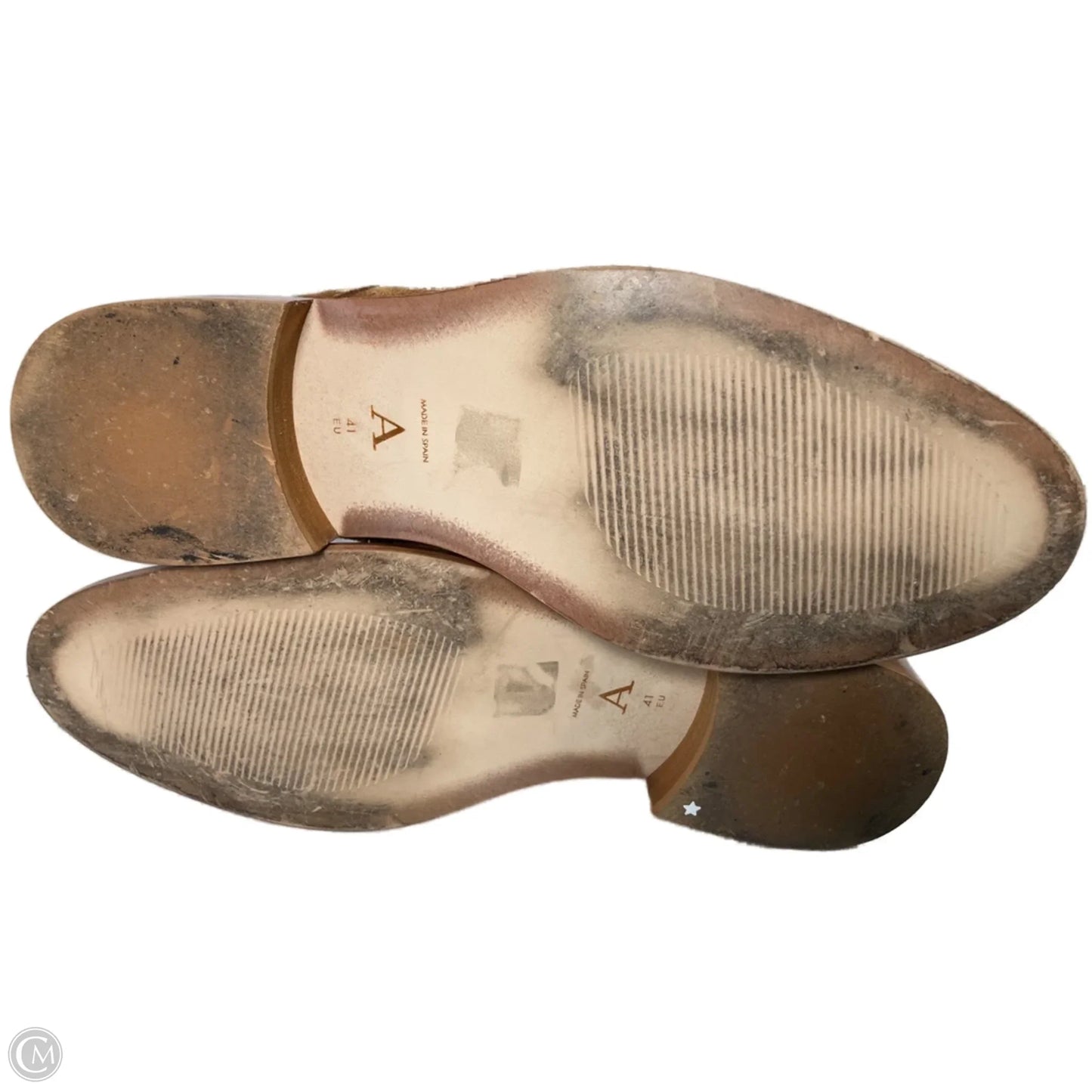 Boots Knee Flats By Anthropologie In Brown, Size: 10.5