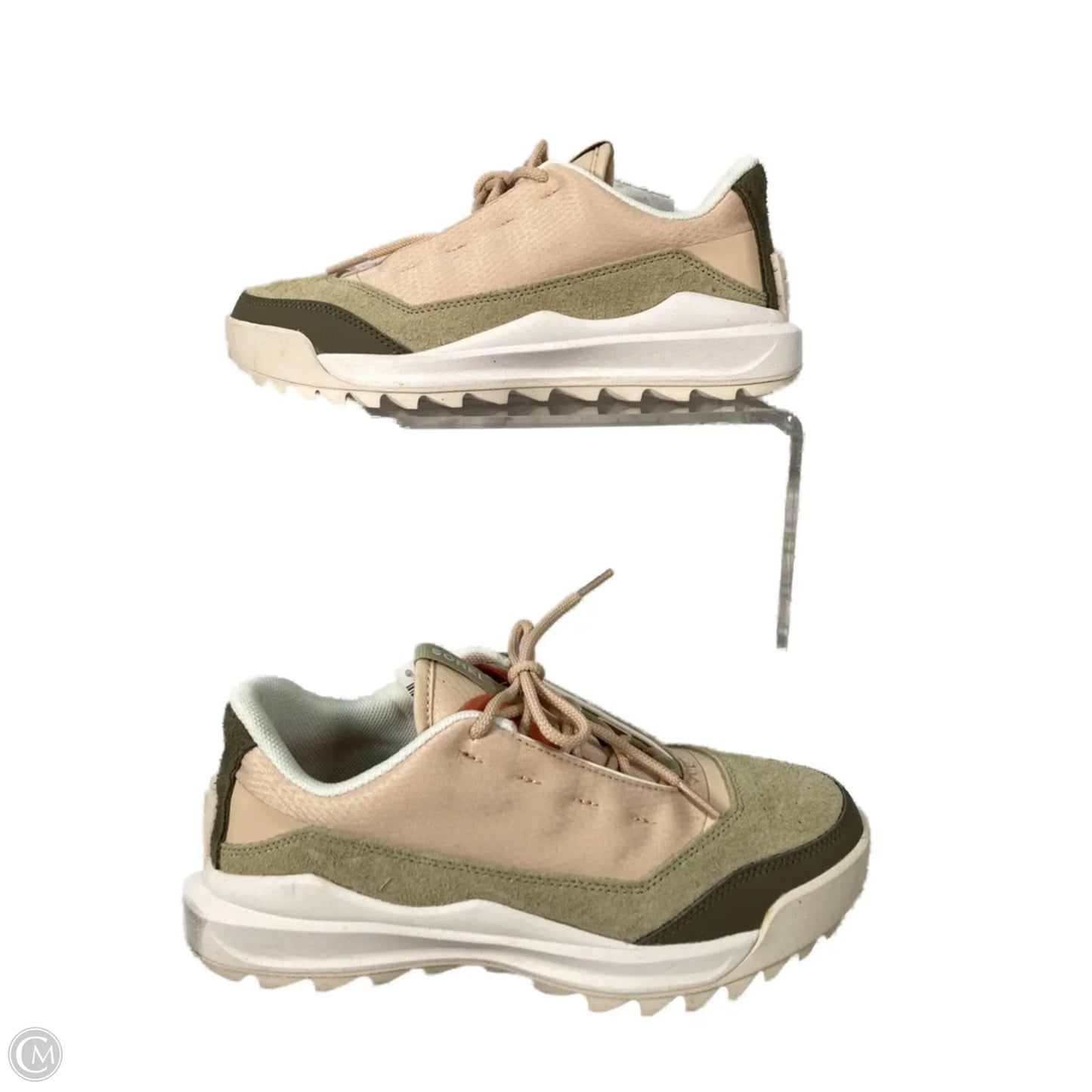 Shoes Sneakers By Sorel In Cream & Green, Size: 9