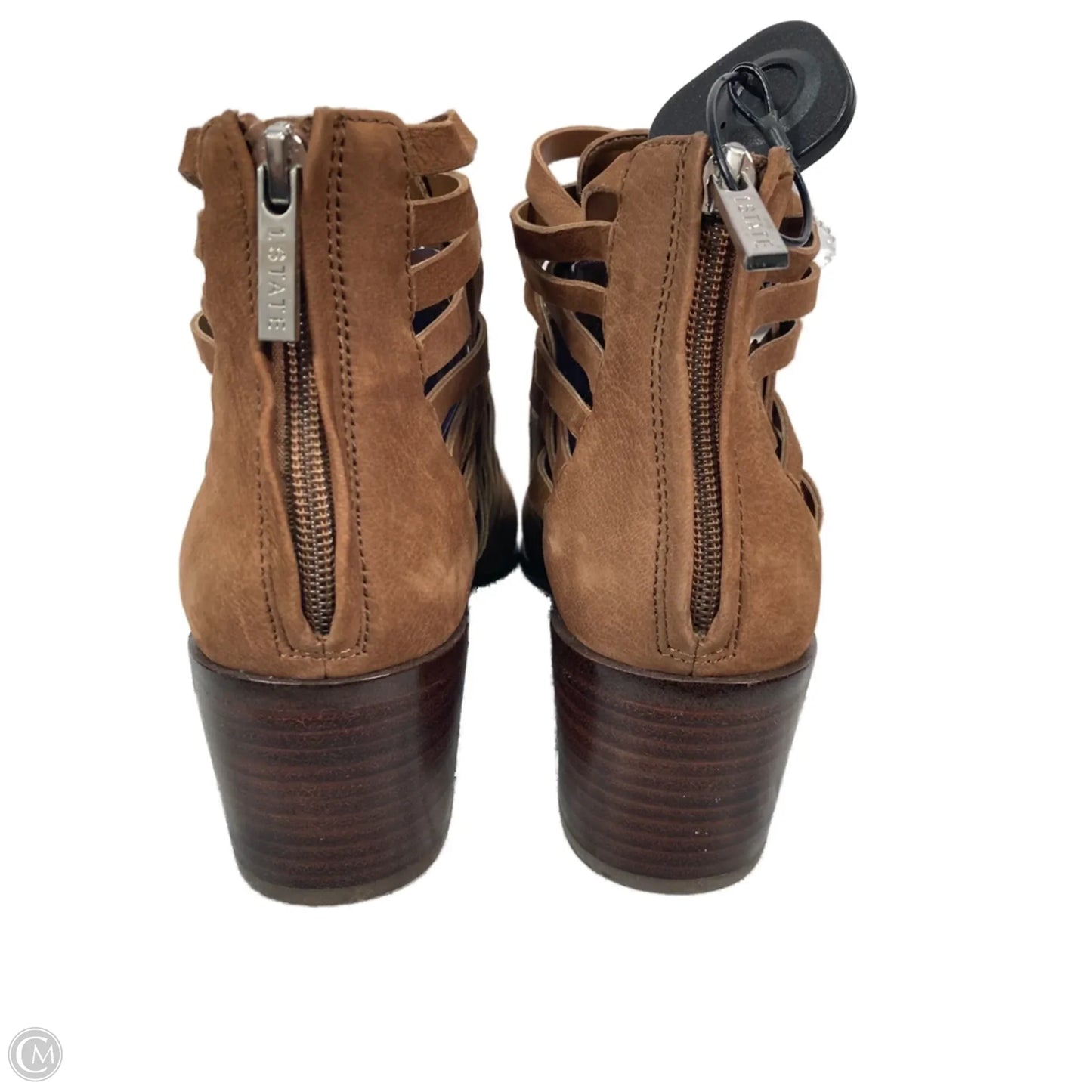 Boots Ankle Heels By 1.state In Brown, Size: 10