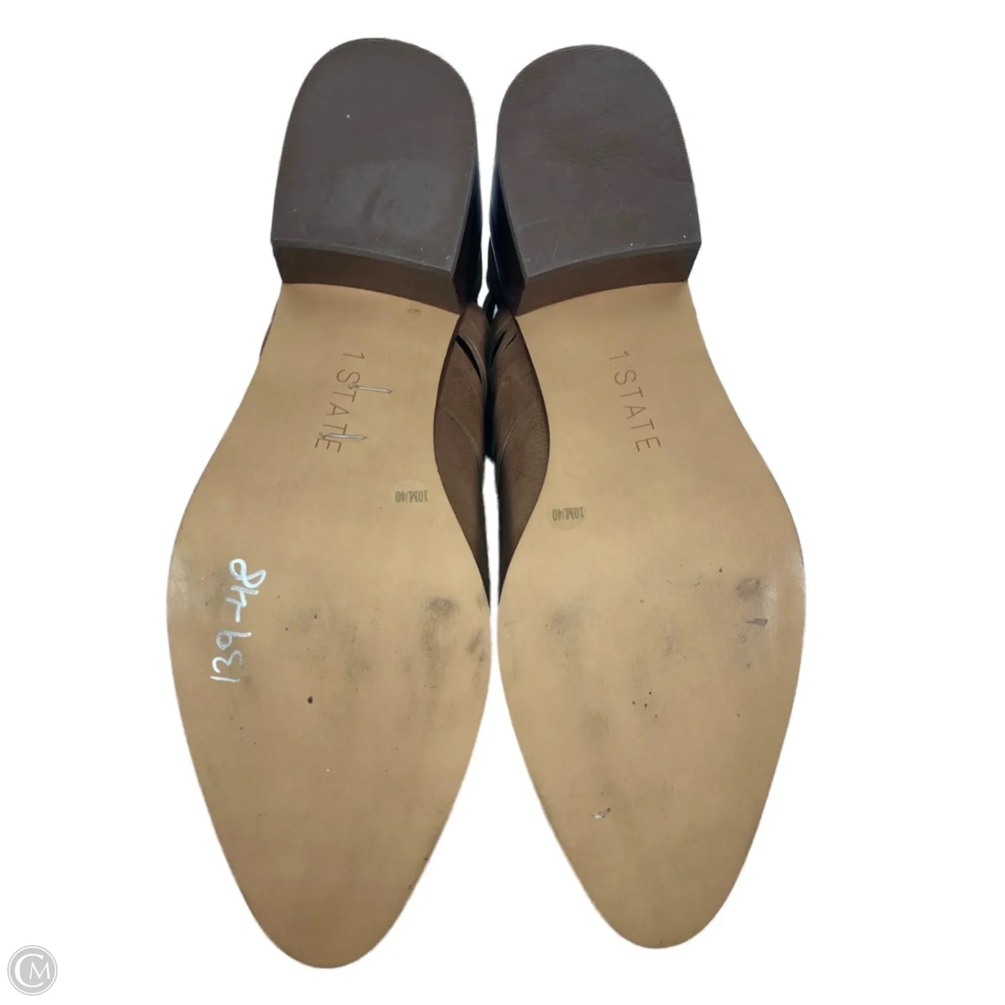 Boots Ankle Heels By 1.state In Brown, Size: 10