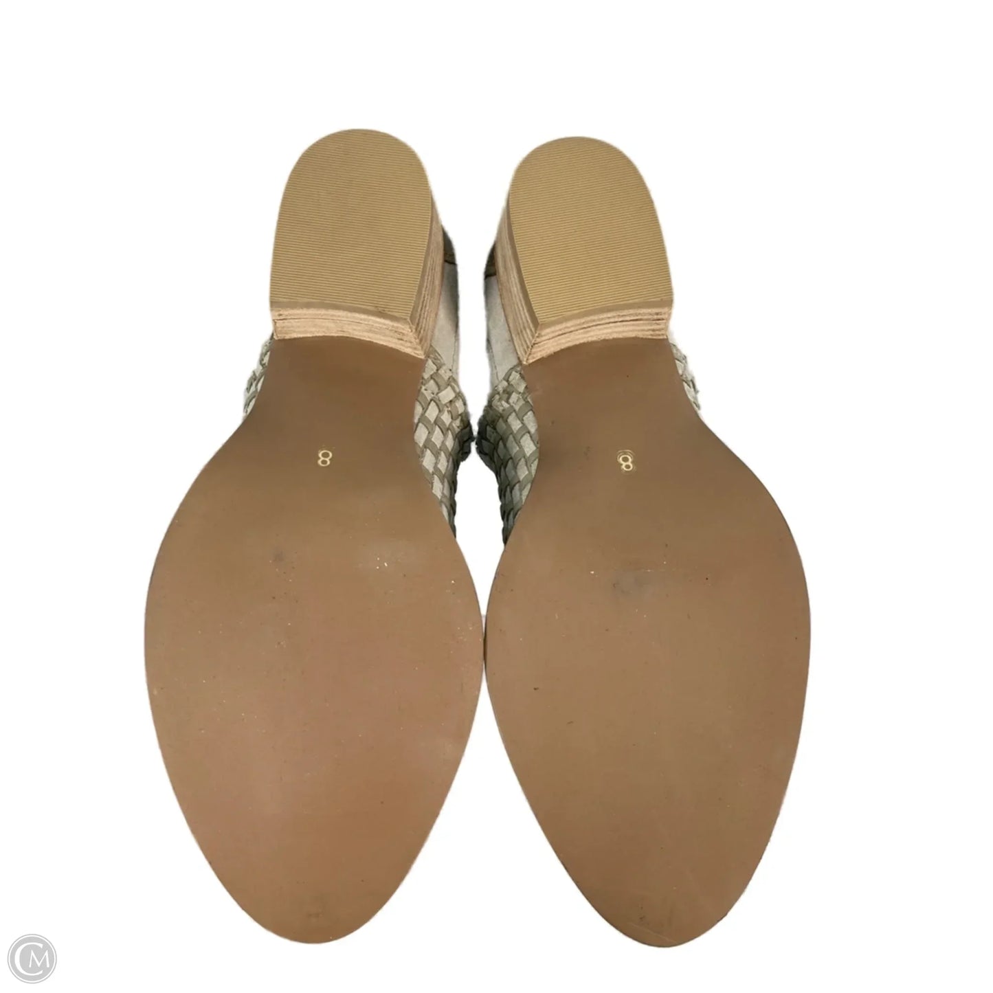 Boots Ankle Heels By Very Volatile In Cream, Size: 8