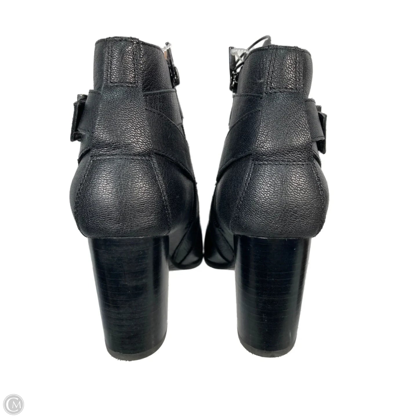 Boots Ankle Heels By Vionic In Black, Size: 7.5