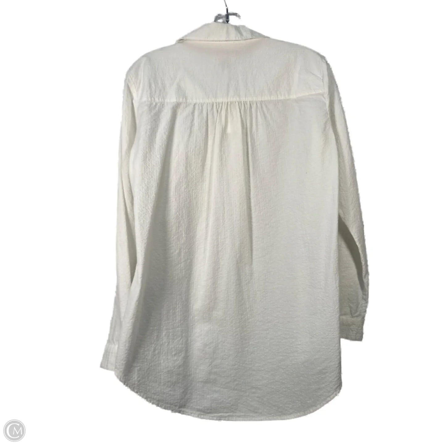 Top Long Sleeve By Pilcro In Cream, Size: Xs