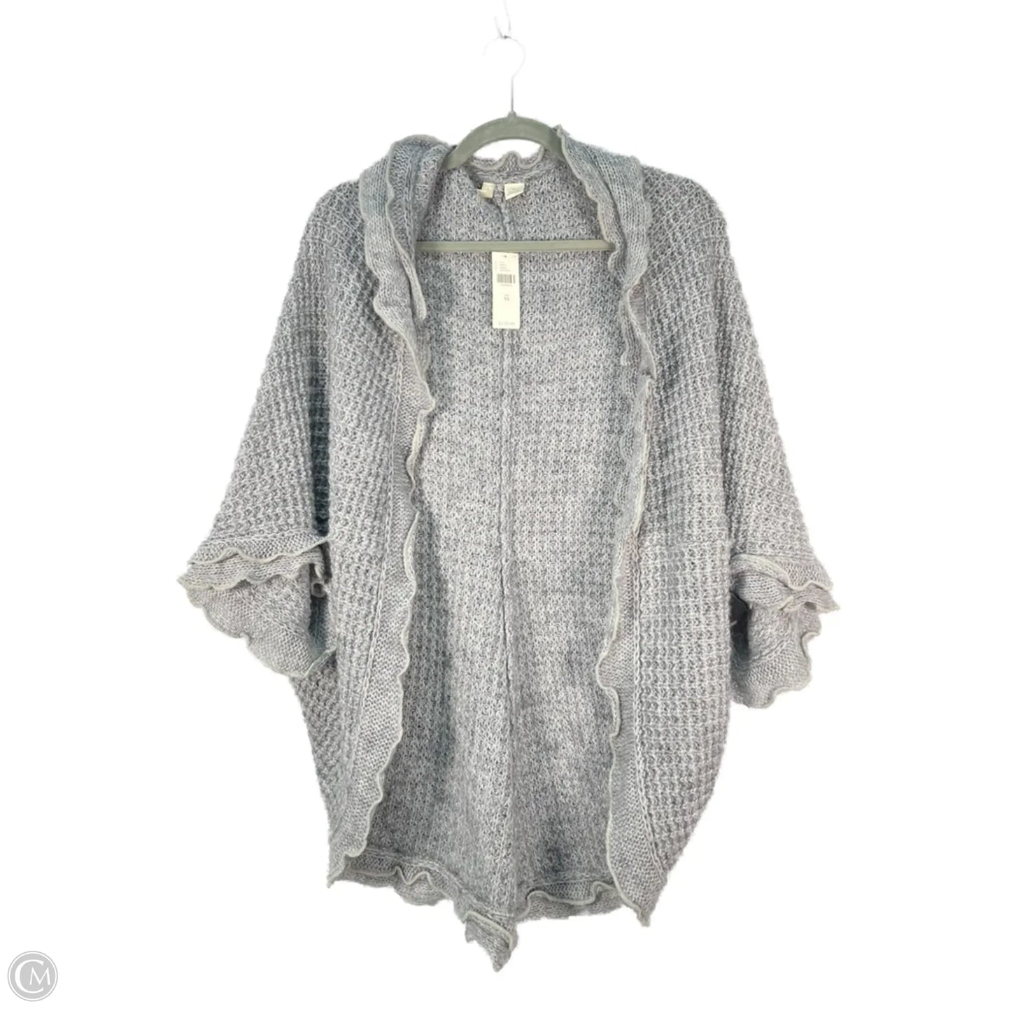 Sweater Cardigan By Moth In Grey, Size: Xs