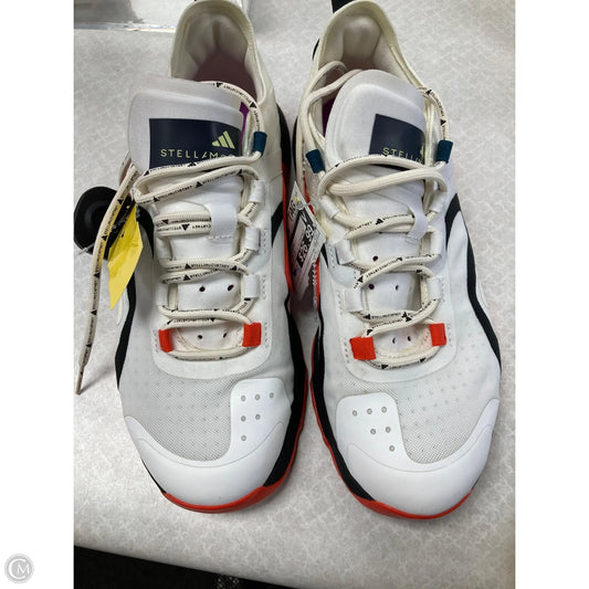 Shoes Sneakers By Adidas In Orange & White, Size: 7.5