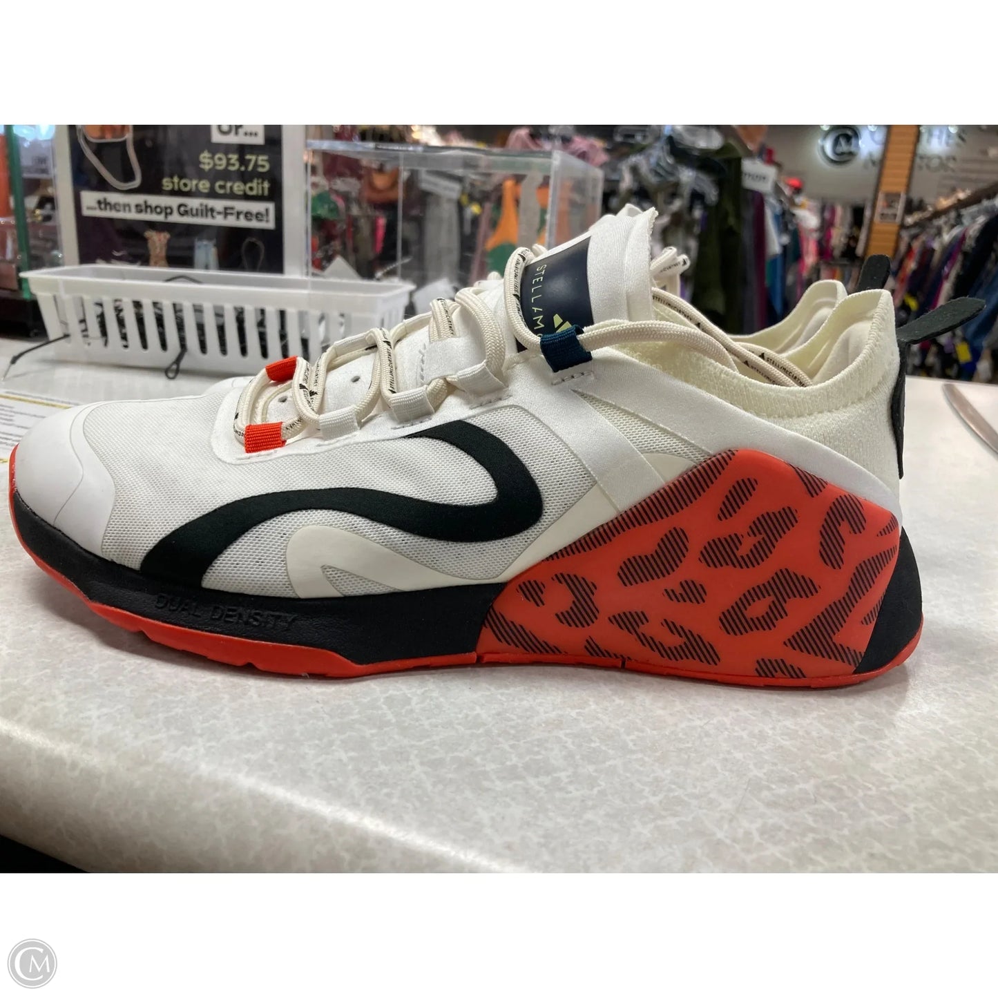 Shoes Sneakers By Adidas In Orange & White, Size: 7.5