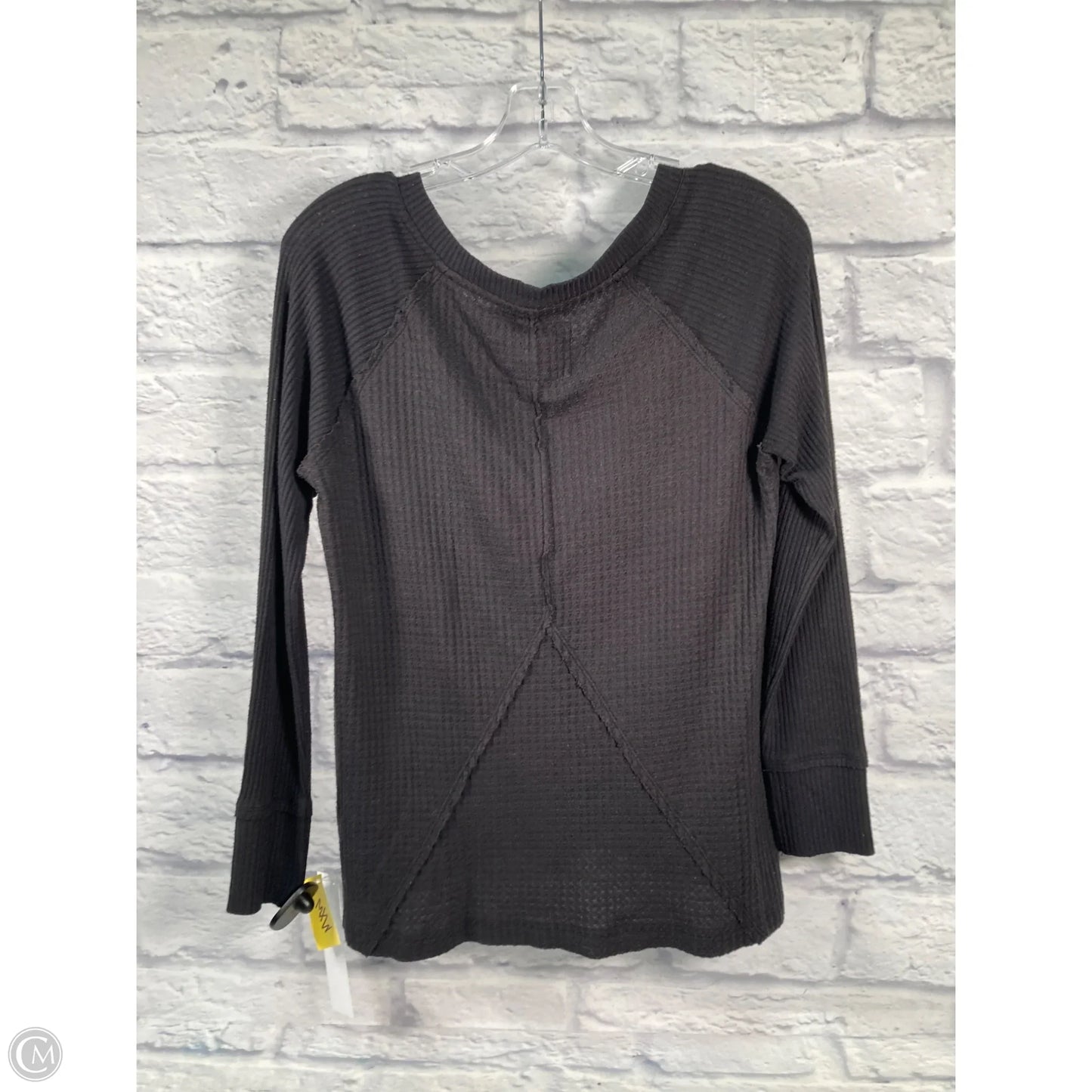 Top Long Sleeve By Maeve In Grey, Size: Sp