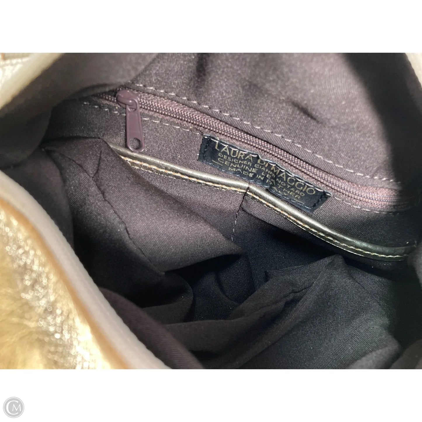 Handbag Leather By Clothes Mentor, Size: Medium