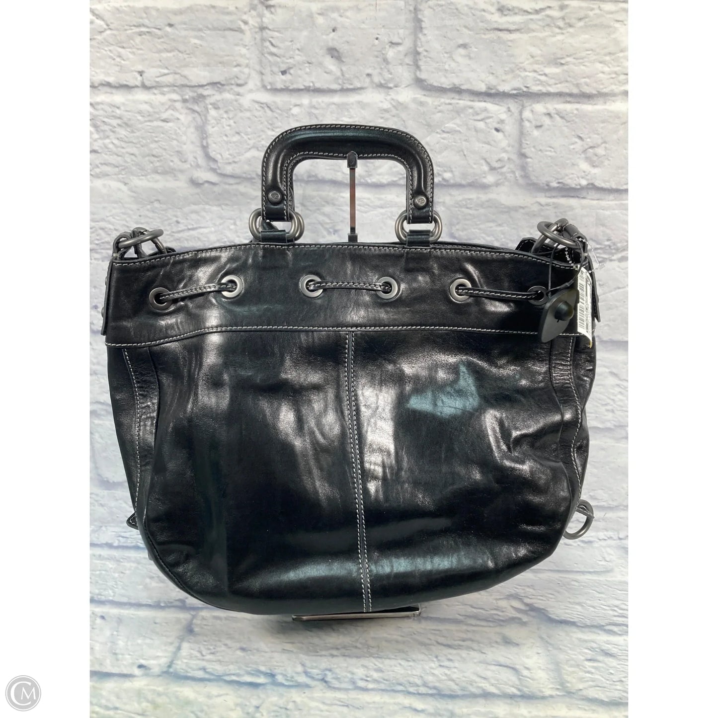 Handbag Leather By Clothes Mentor, Size: Large