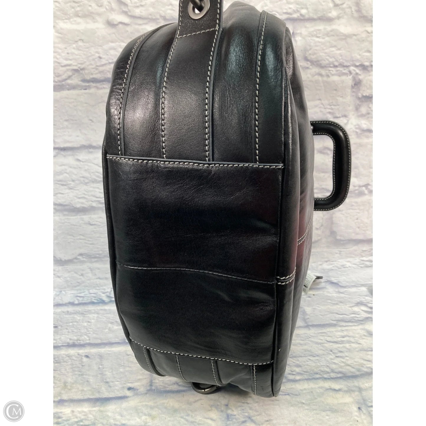 Handbag Leather By Clothes Mentor, Size: Large