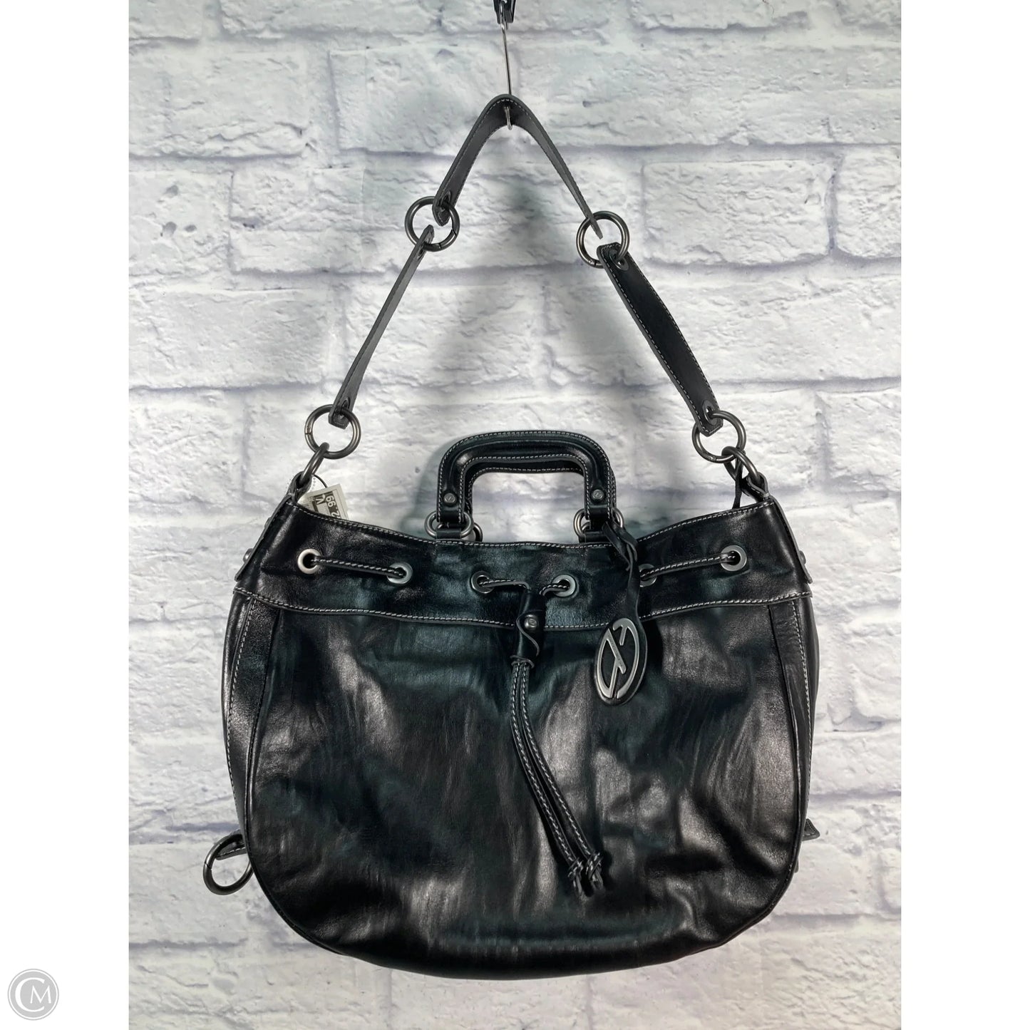 Handbag Leather By Clothes Mentor, Size: Large