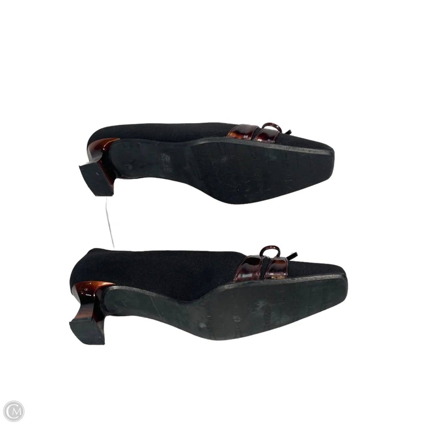 Shoes Designer By Stuart Weitzman In Black & Brown, Size: 5.5