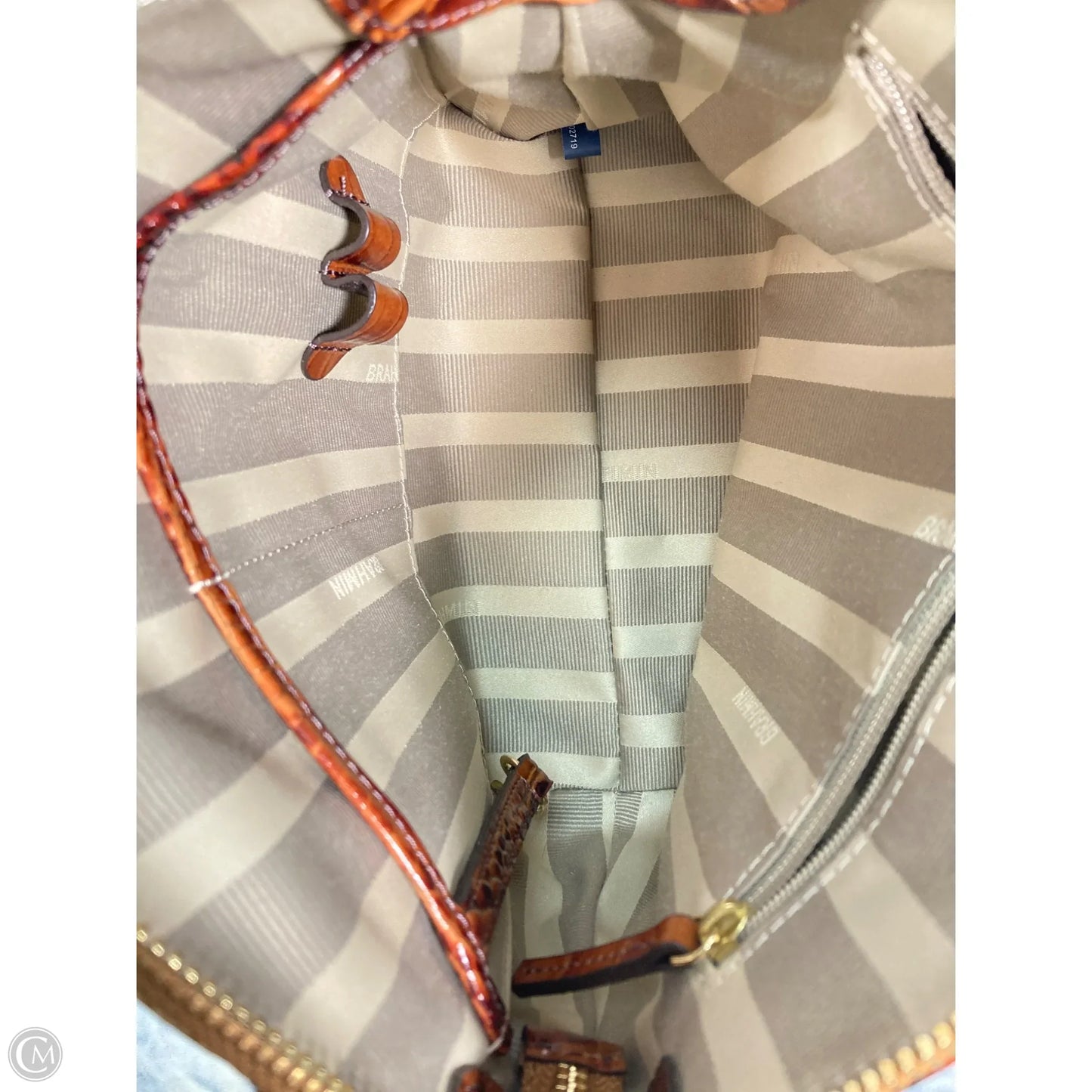 Crossbody Designer By Brahmin, Size: Medium