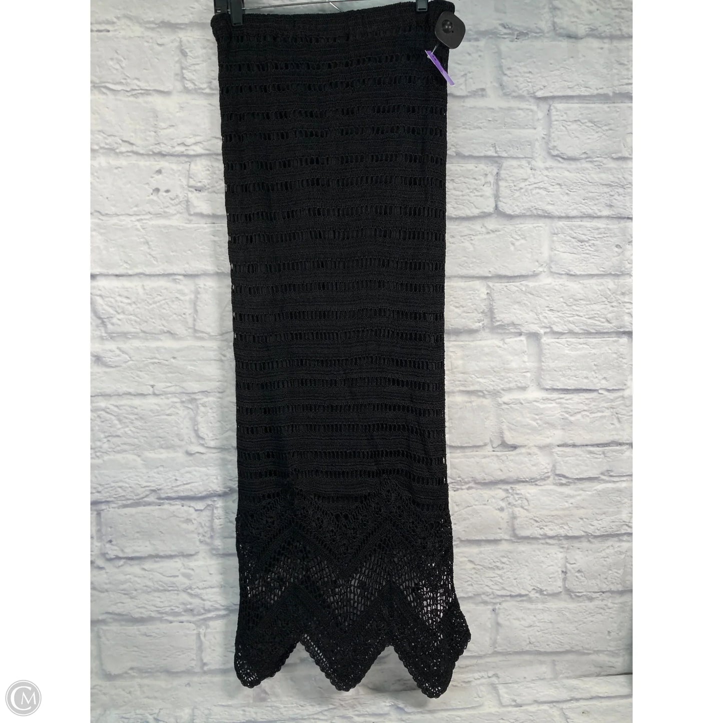 Skirt Maxi By Chicos In Black, Size: 12