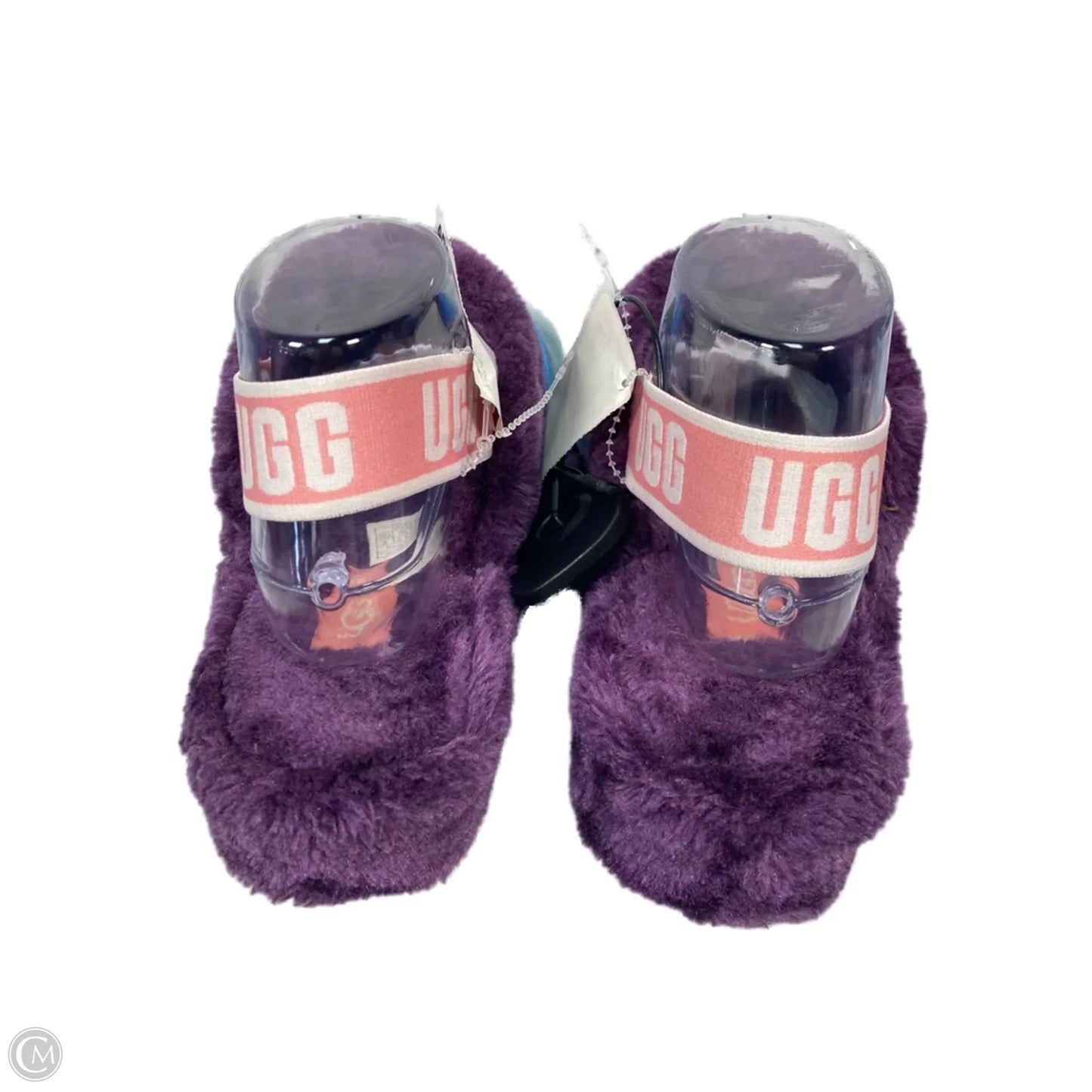 Slippers Designer By Ugg In Blue & Purple