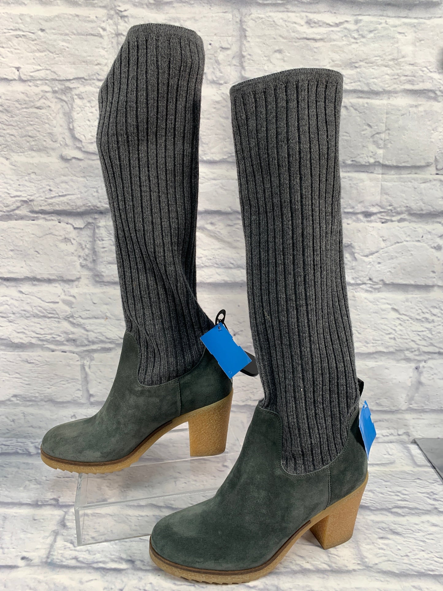 Boots Mid-calf Heels By Clothes Mentor Size: 8