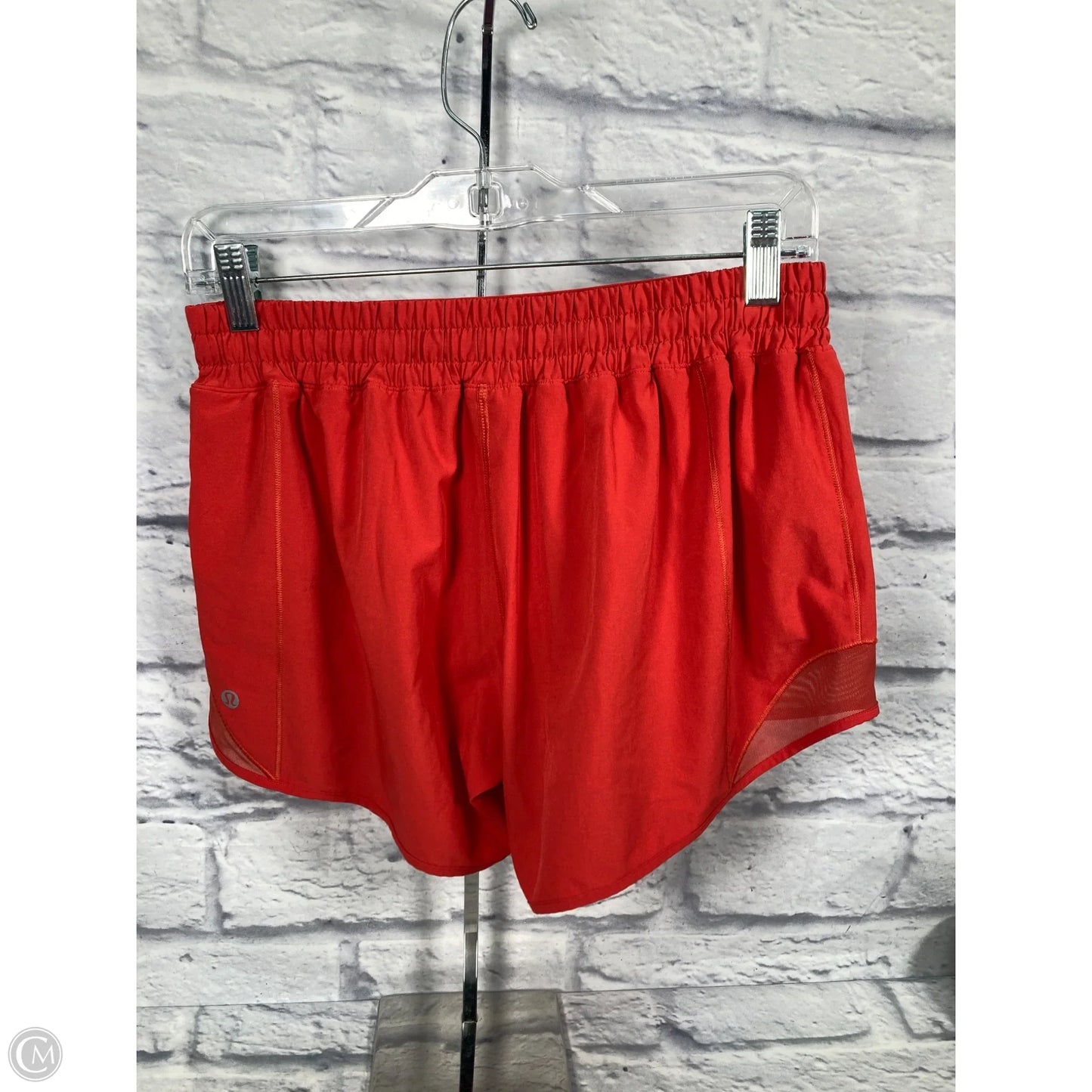 Athletic Shorts By Lululemon In Red, Size: M