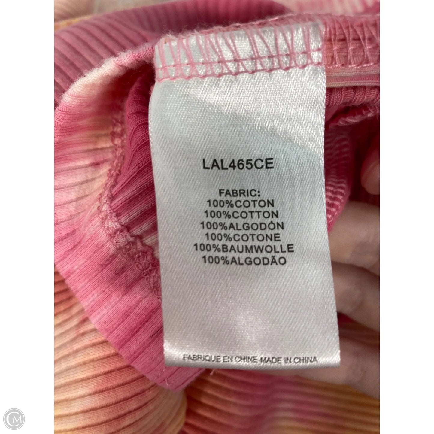 Athletic Dress By Lili Sidonio In Tie Dye Print, Size: L
