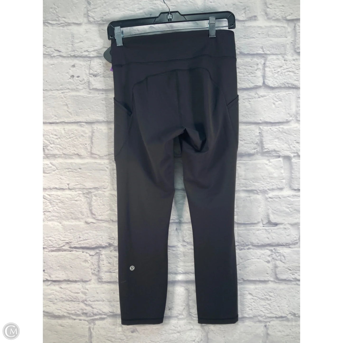 Athletic Capris By Lululemon In Black, Size: M