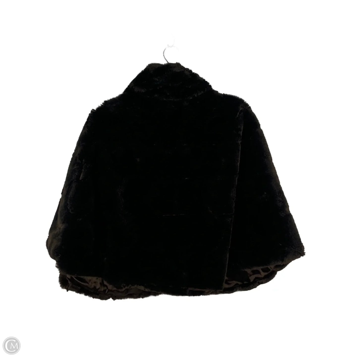 Poncho By Nina Leonard In Black, Size: 2x