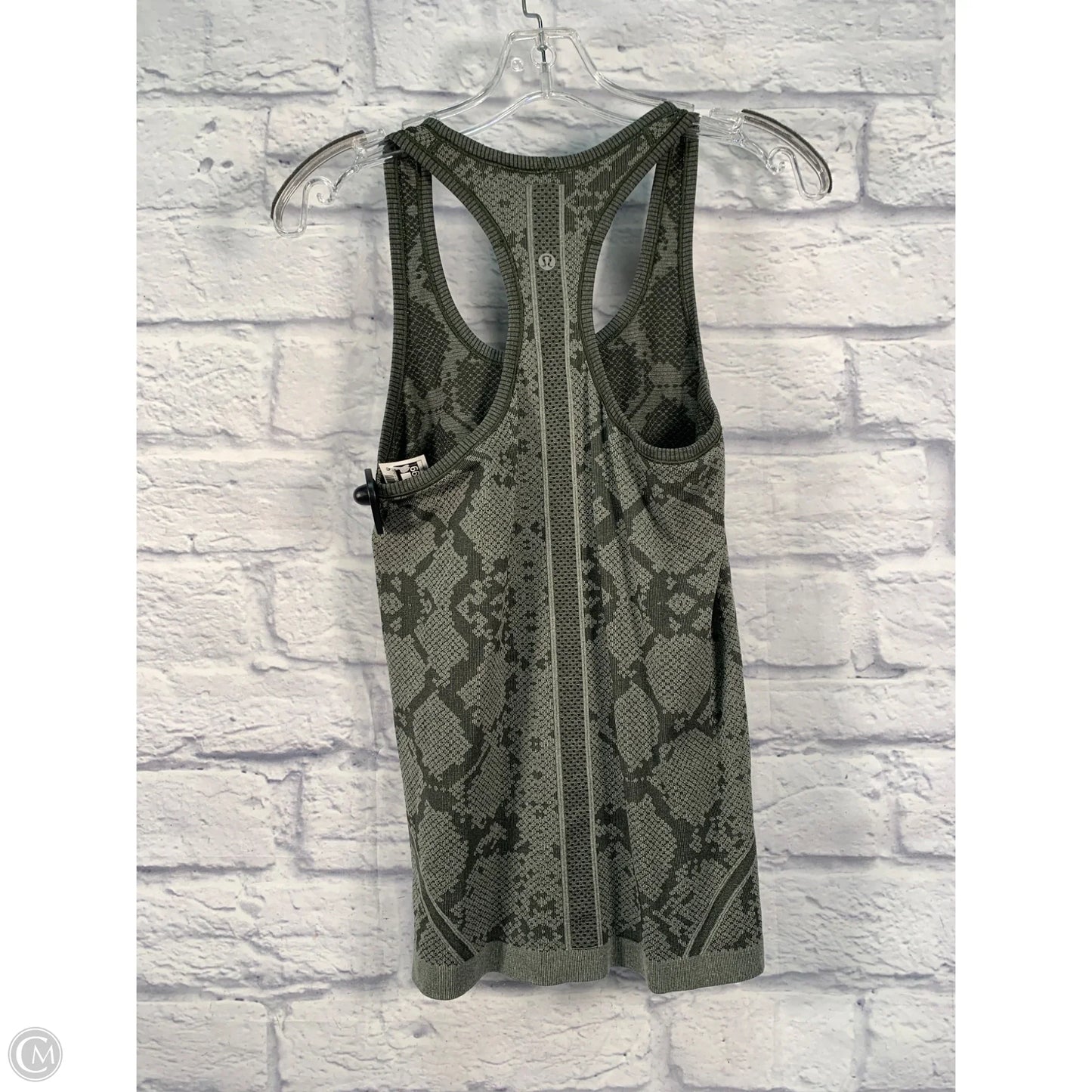 Athletic Tank Top By Lululemon In Green, Size: S