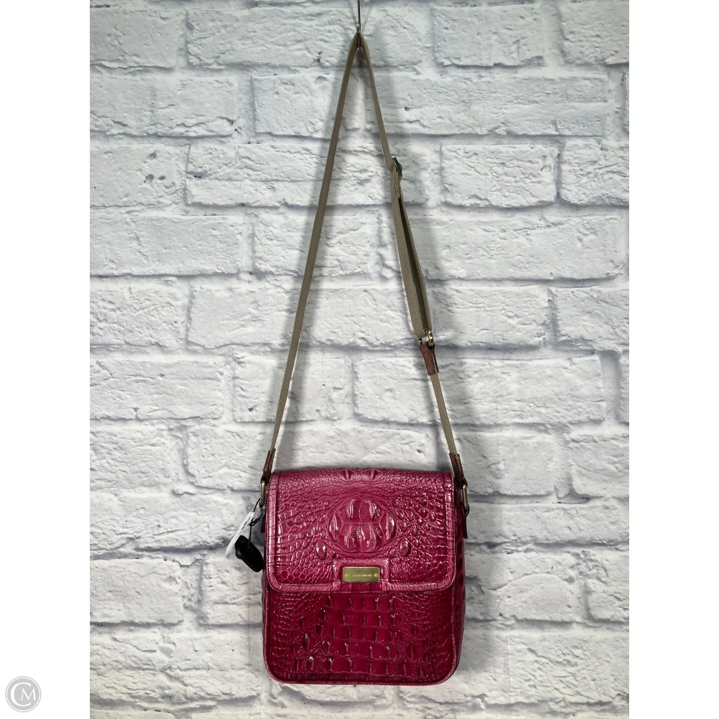 Crossbody Designer By Brahmin, Size: Large