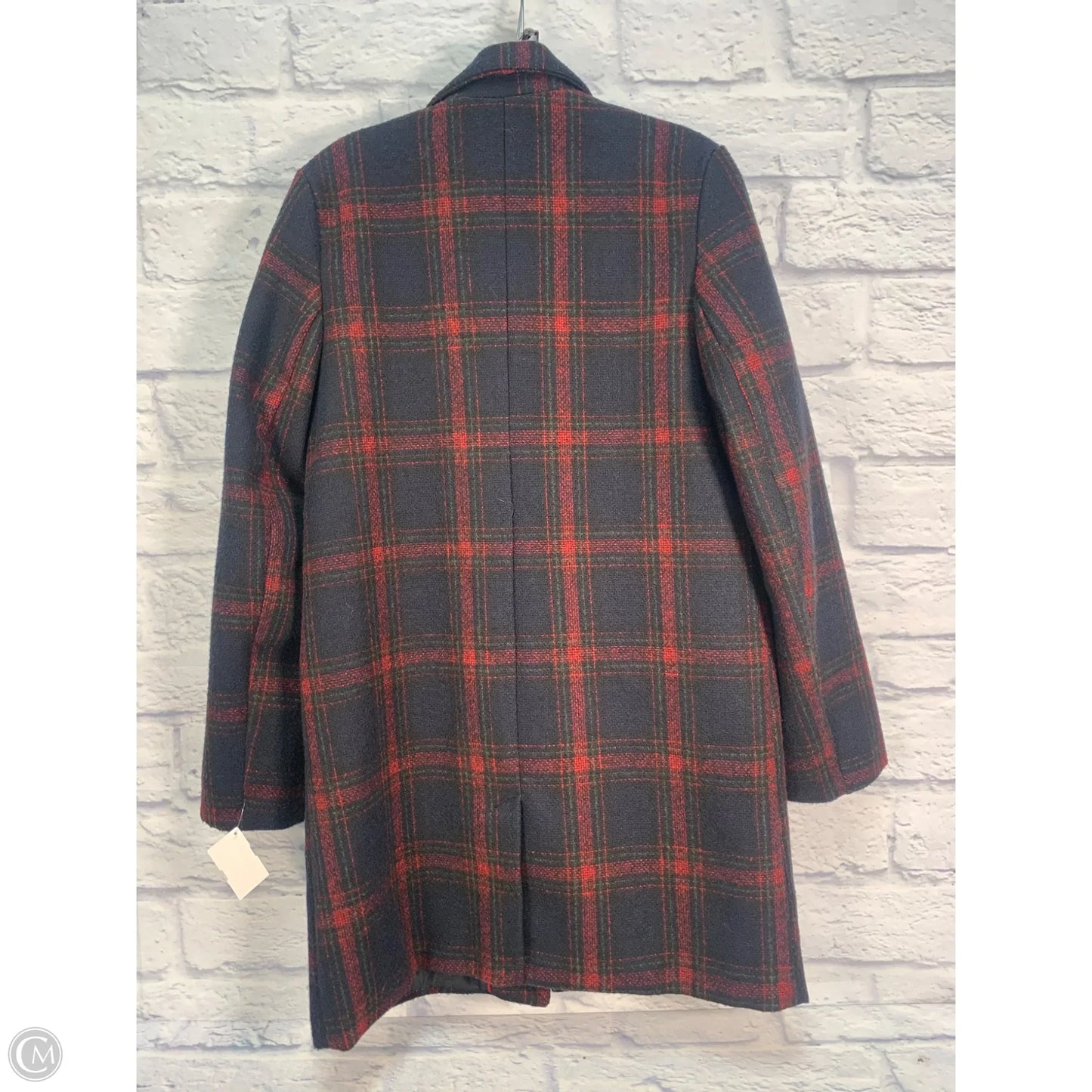 Coat Other By Bershka In Black & Red, Size: M