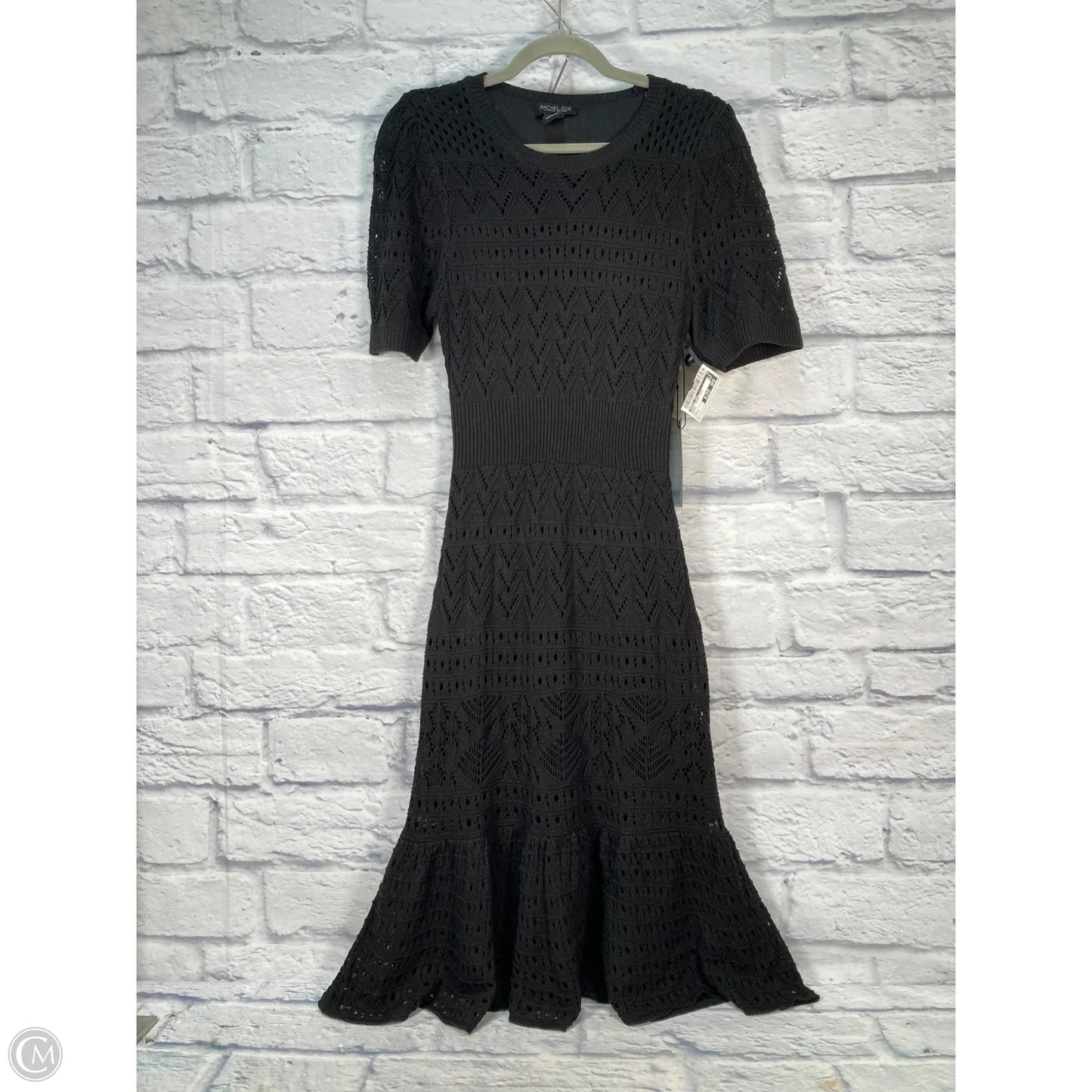 Dress Casual Midi By Rachel Zoe In Black, Size: L