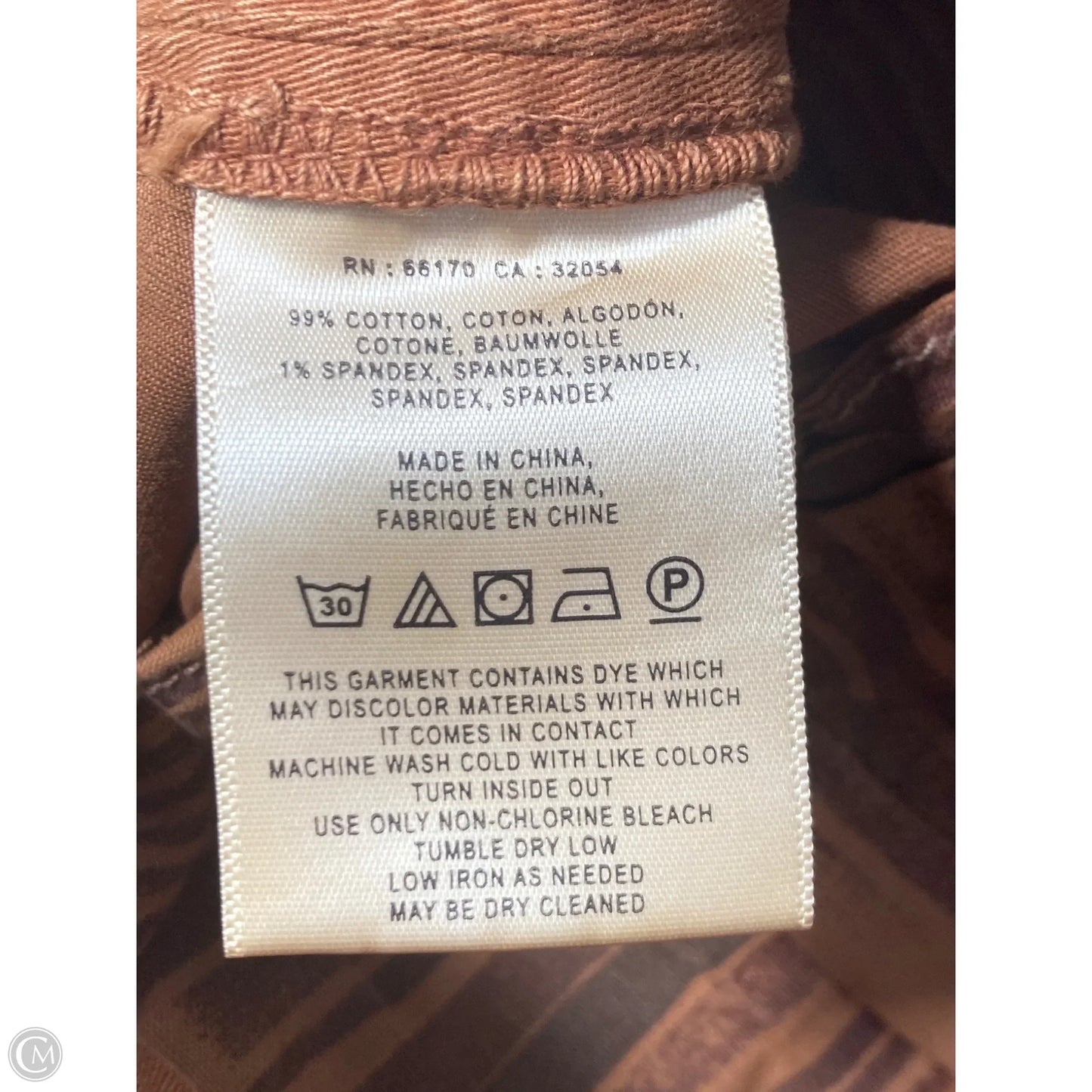 Pants Chinos & Khakis By Anthropologie In Orange, Size: 8