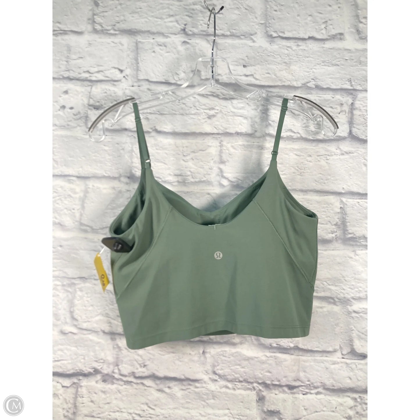 Athletic Bra By Lululemon In Green, Size: M