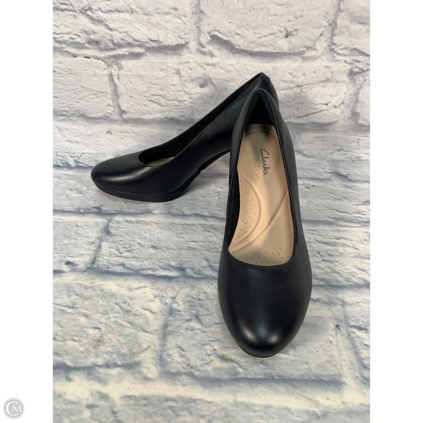 Shoes Heels Stiletto By Clarks In Black, Size: 7.5