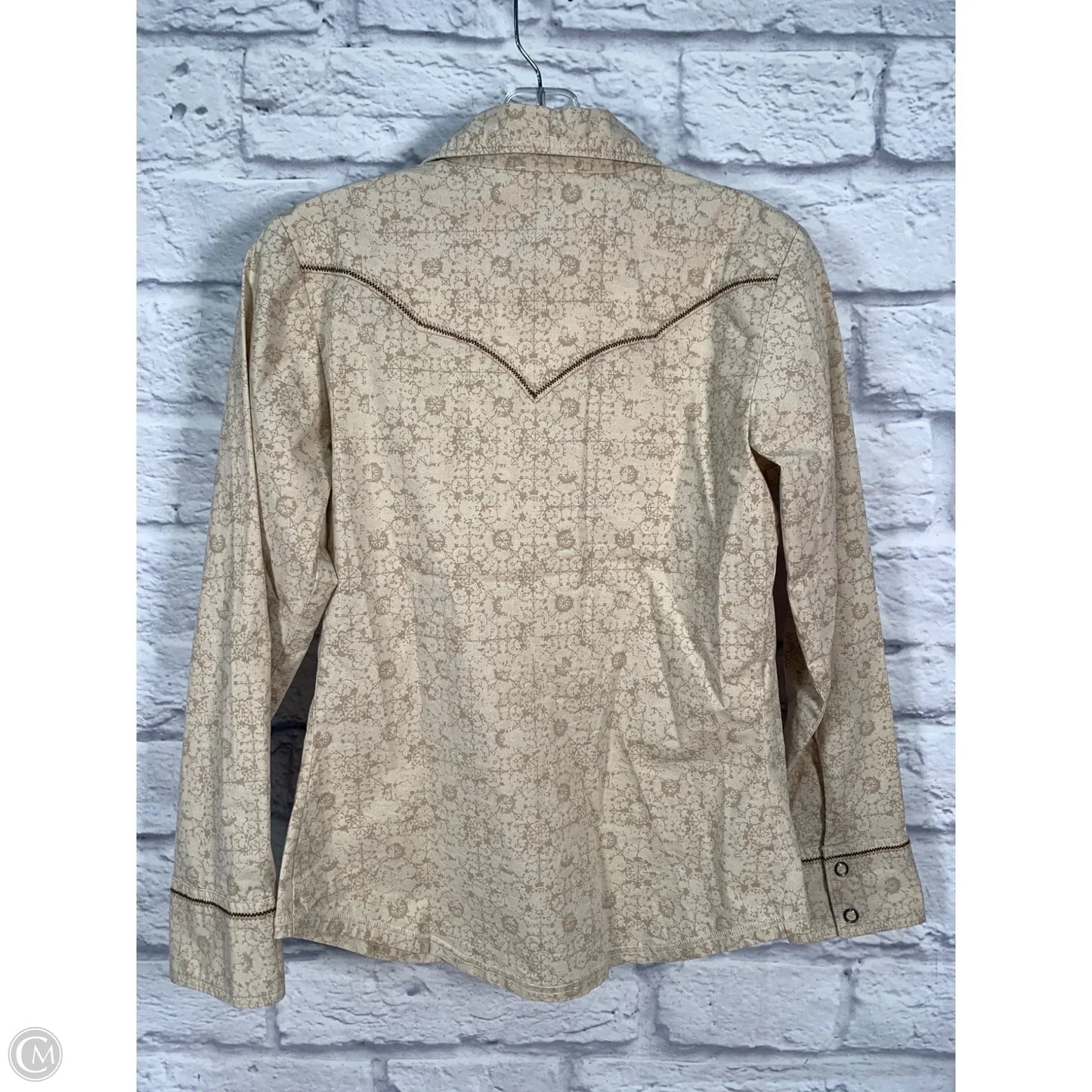 Top Long Sleeve By The North Face In Brown, Size: Xs