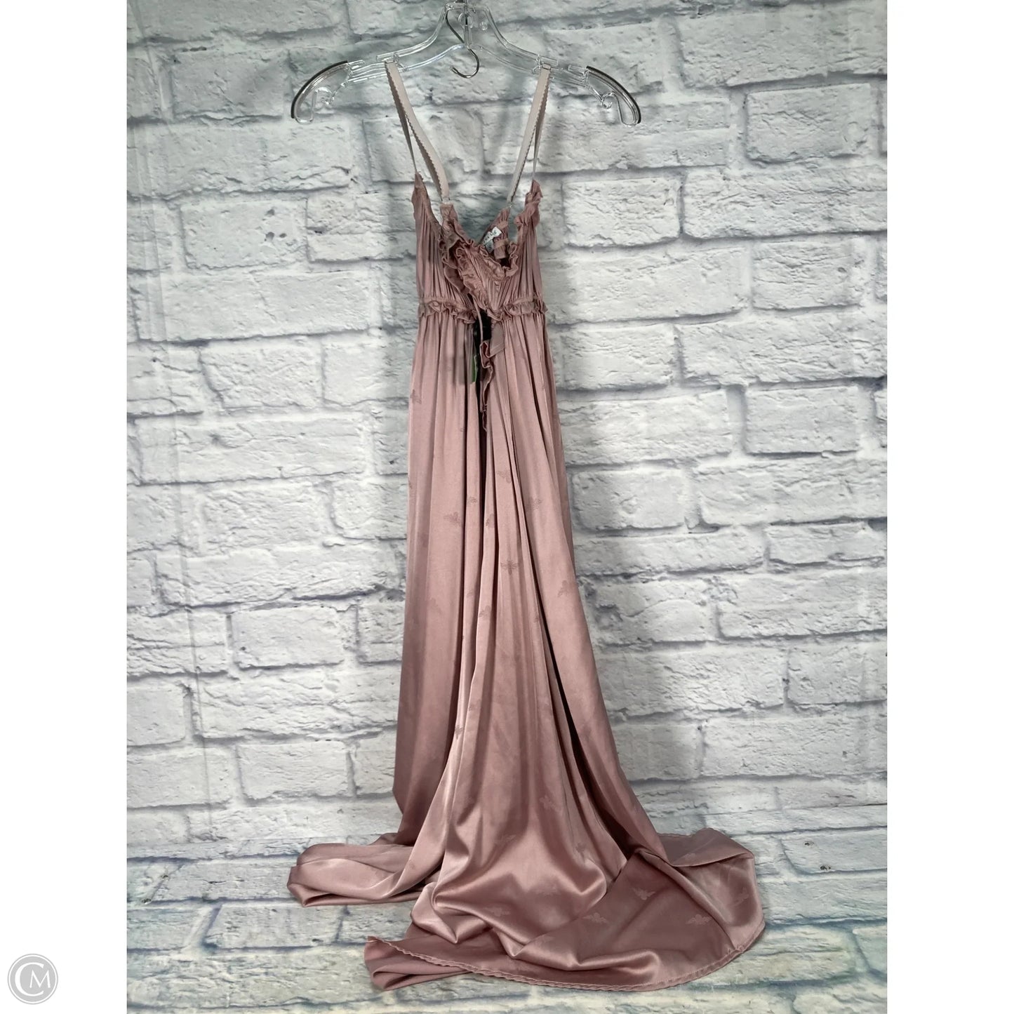 Dress Party Long By Clothes Mentor In Pink, Size: S
