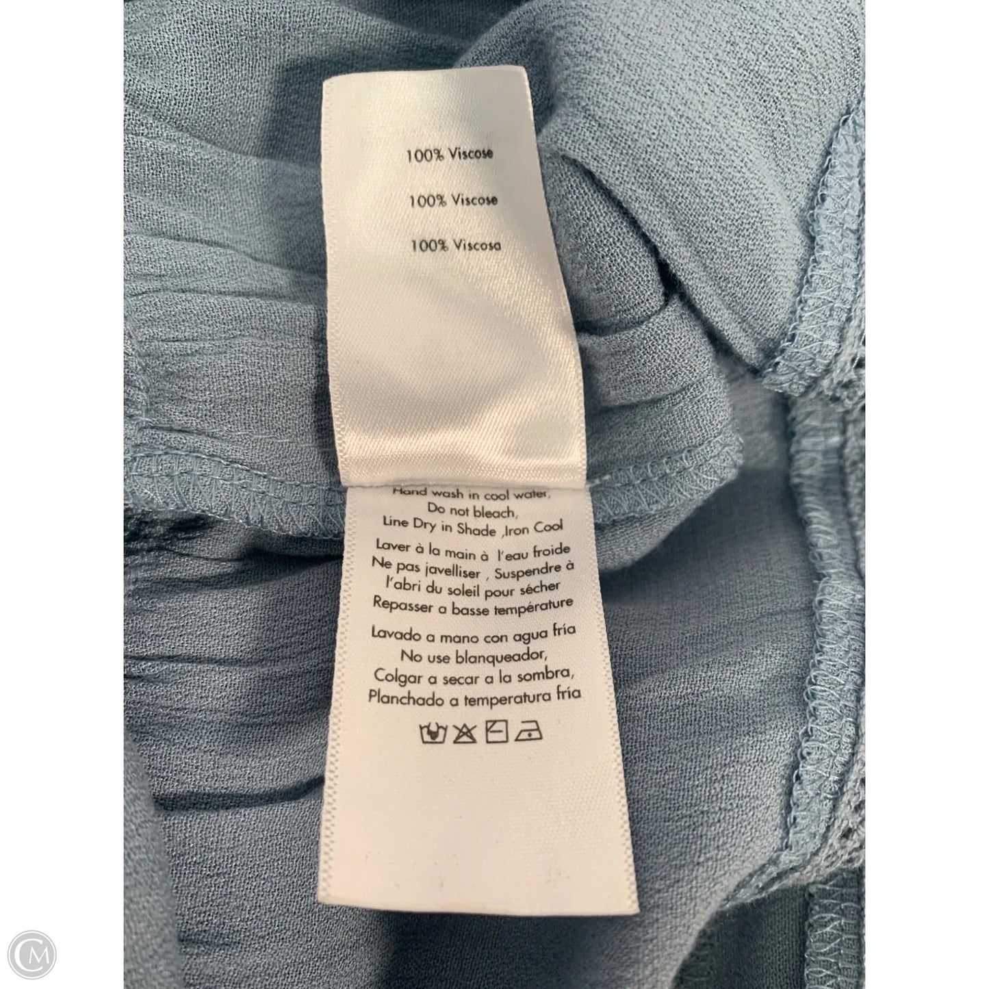 Dress Casual Short By Clothes Mentor In Blue, Size: M
