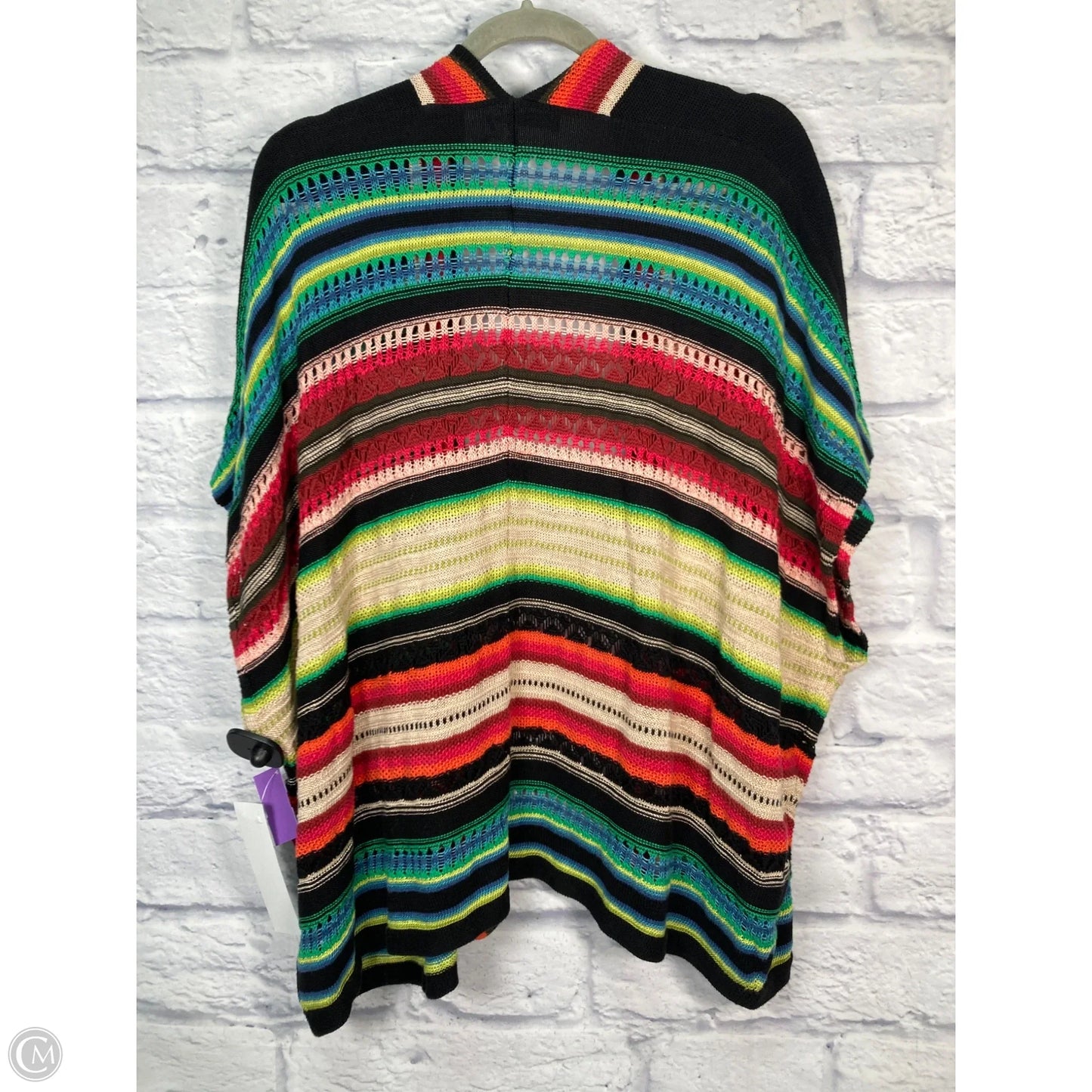 Vest Sweater By Lauren By Ralph Lauren In Striped Pattern, Size: Sp