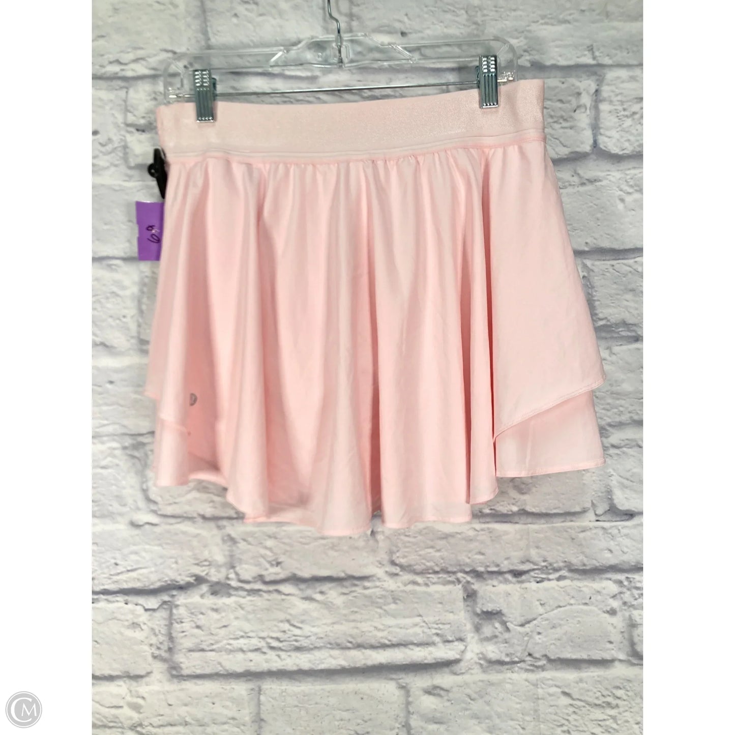 Athletic Skort By Lululemon In Pink, Size: 10