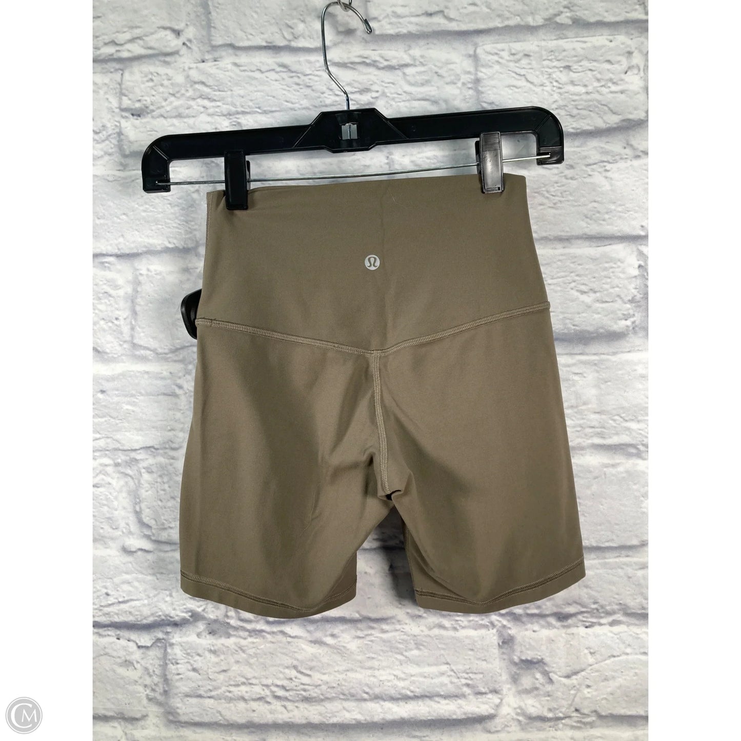 Athletic Shorts By Lululemon In Brown, Size: S