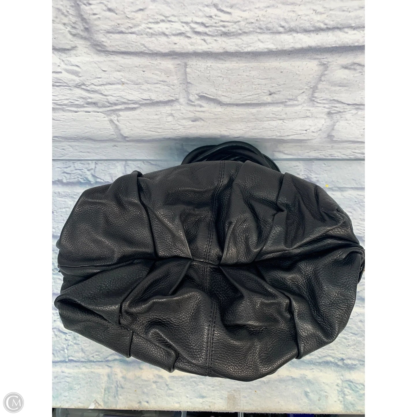 Handbag Leather By Clothes Mentor, Size: Large