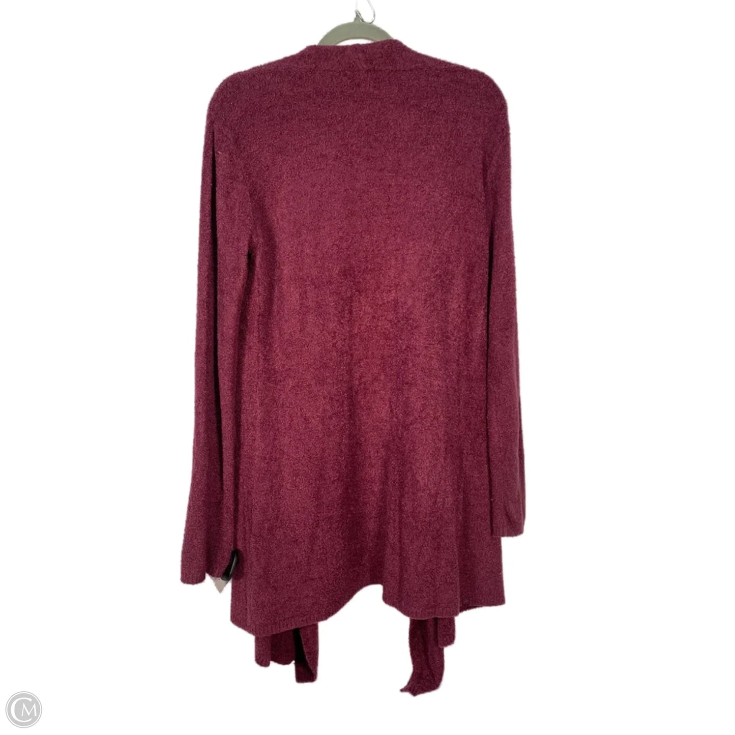 Sweater Cardigan By Barefoot Dreams In Purple, Size: M