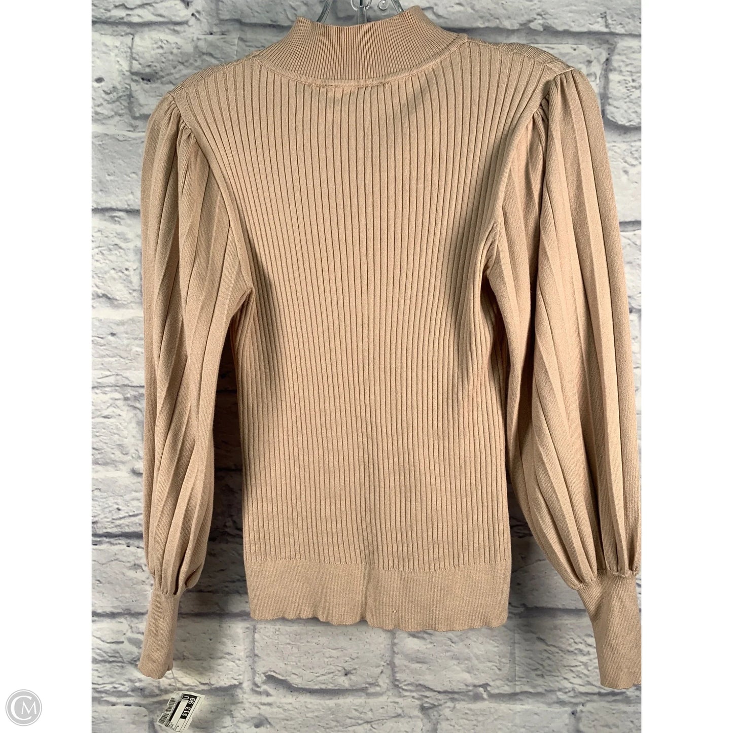 Top Long Sleeve By Tahari In Brown, Size: S