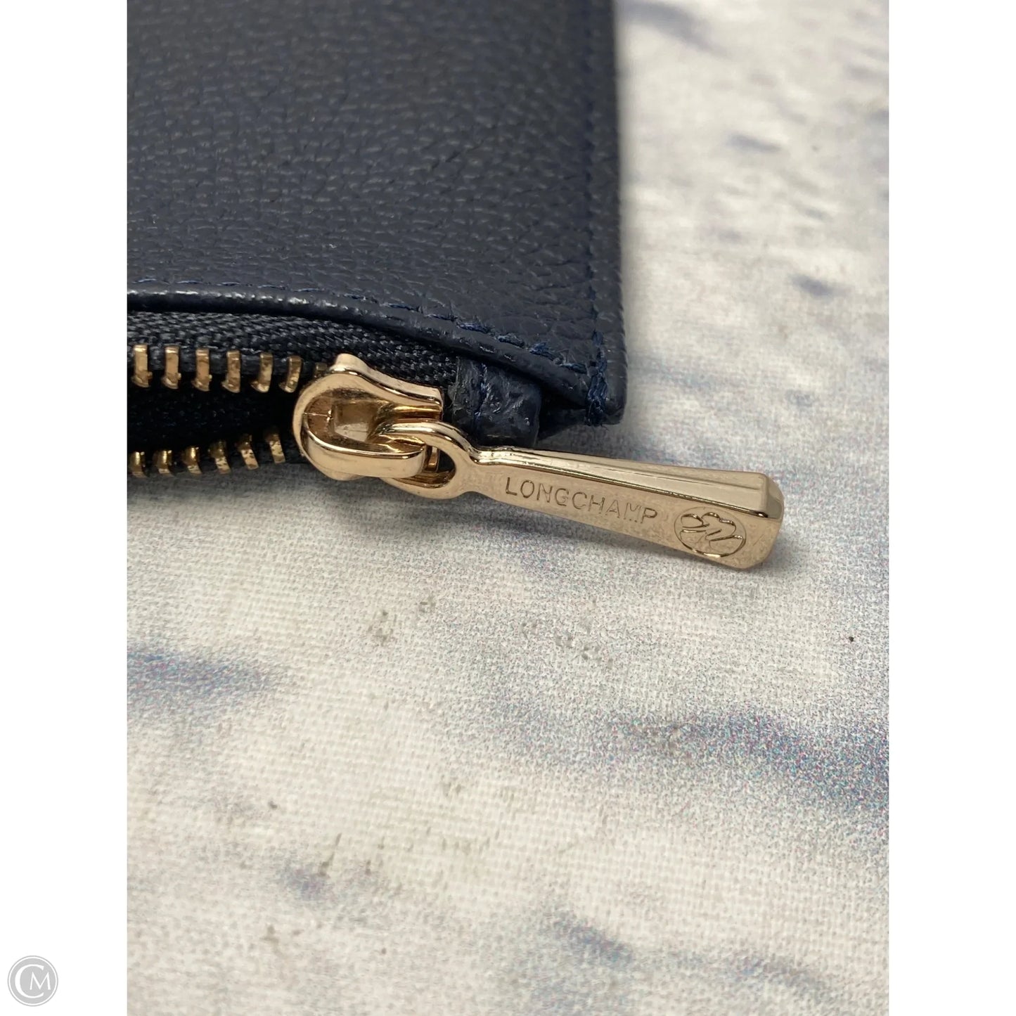 Makeup Bag Designer By Longchamp, Size: Large